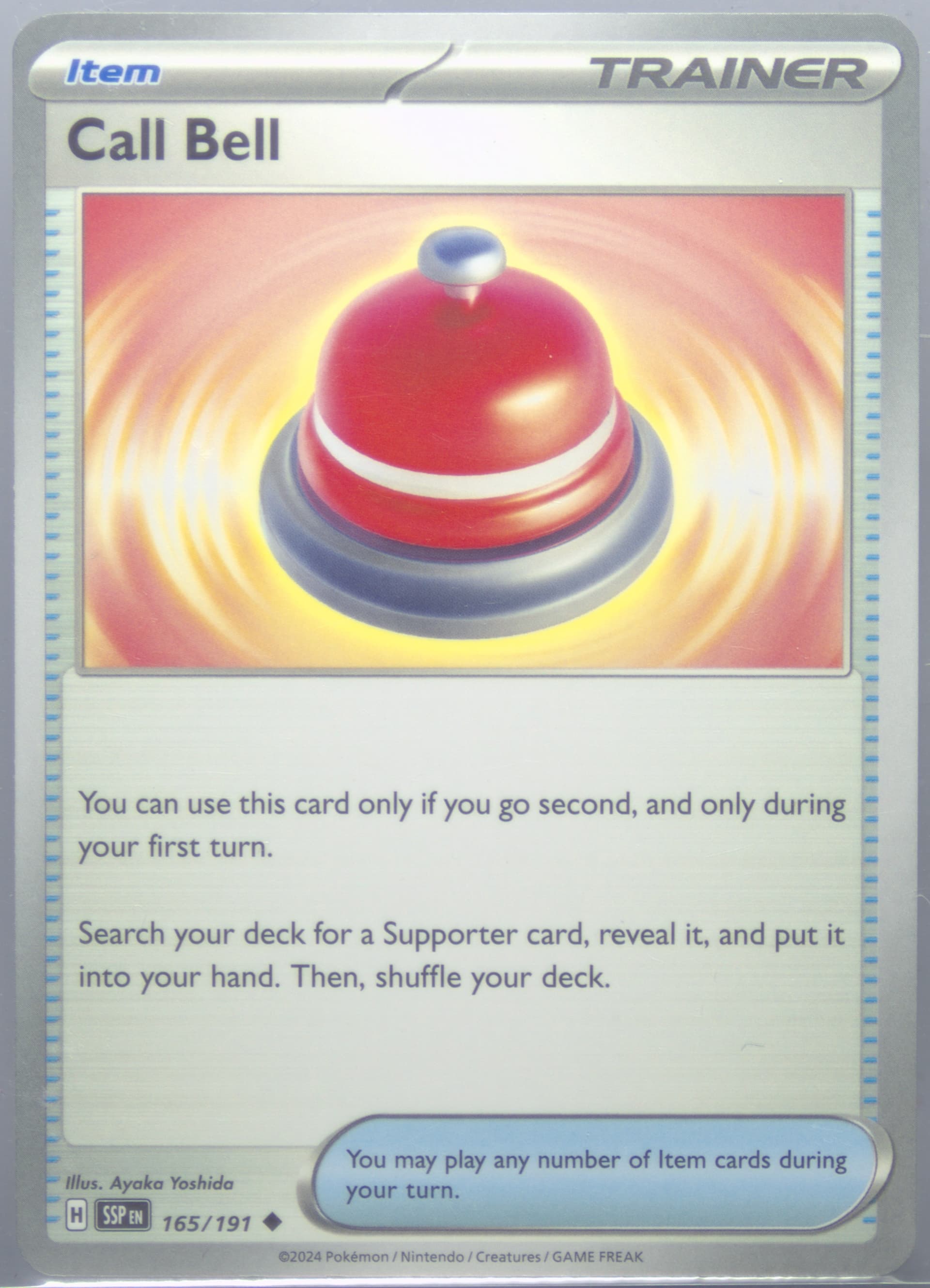 Call Bell (165) 2024 Pokemon Ssp EN-Surging Sparks