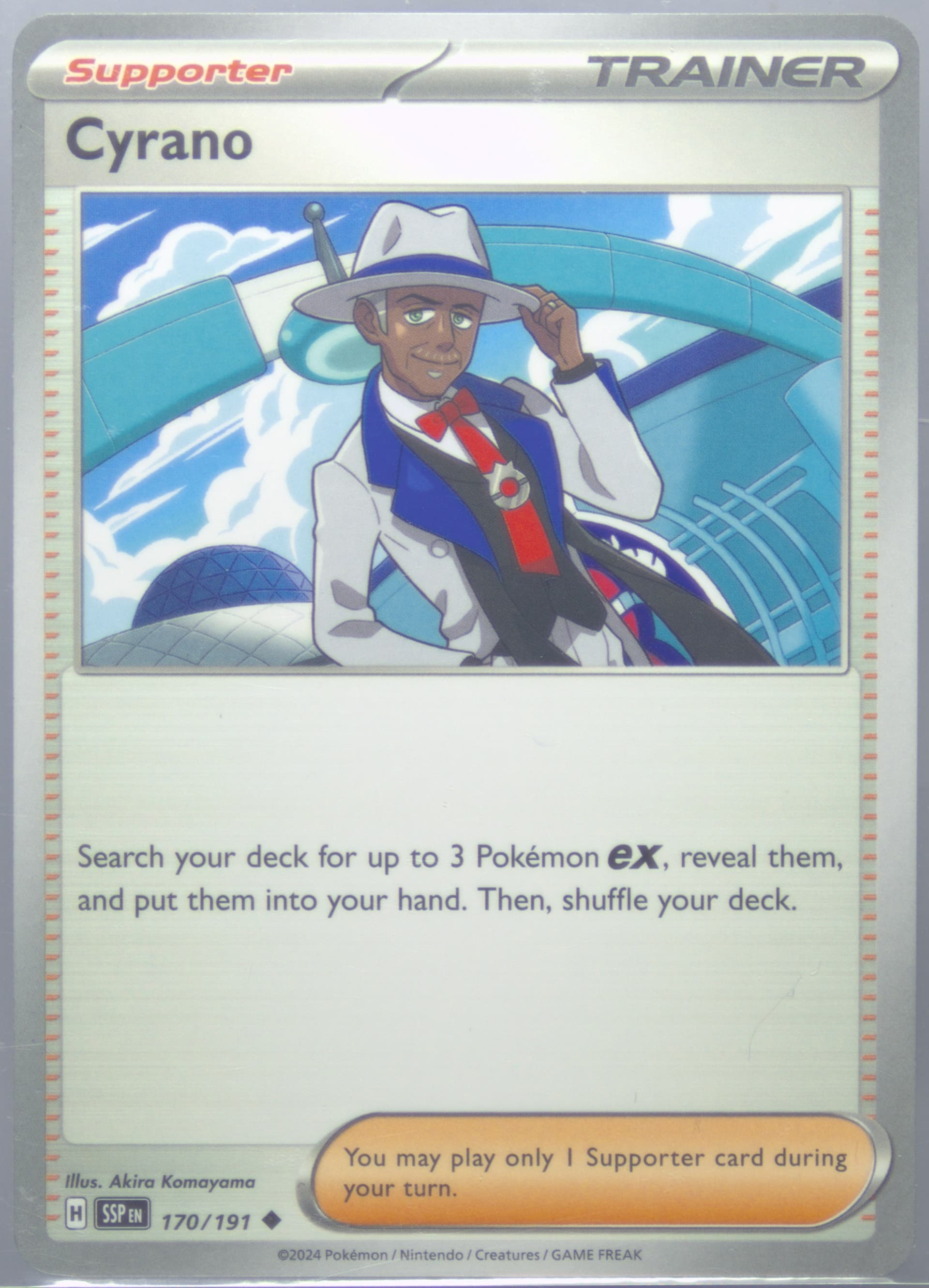 Cyrano (170) 2024 Pokemon Ssp EN-Surging Sparks