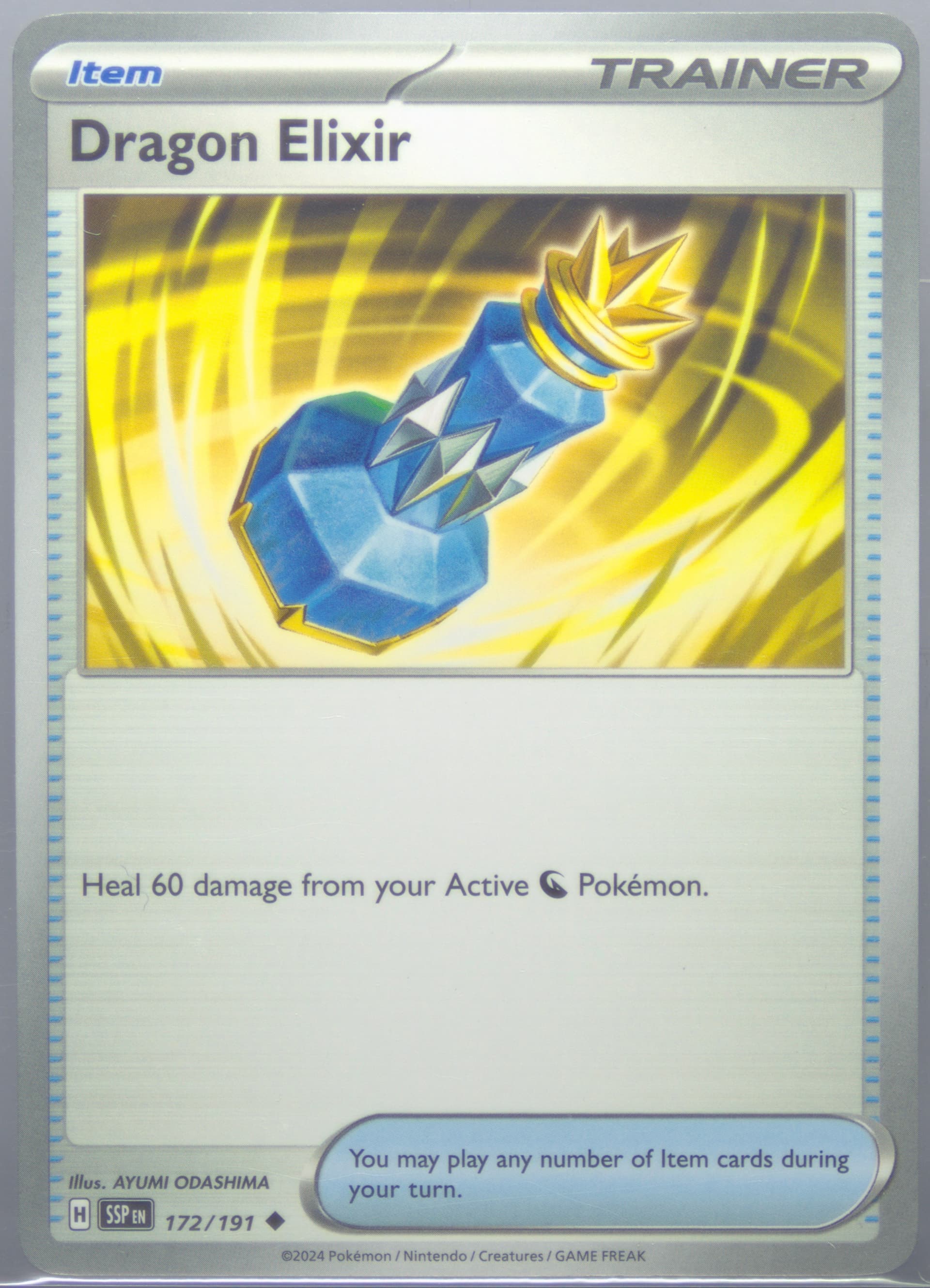 Dragon Elixir (172) 2024 Pokemon Ssp EN-Surging Sparks