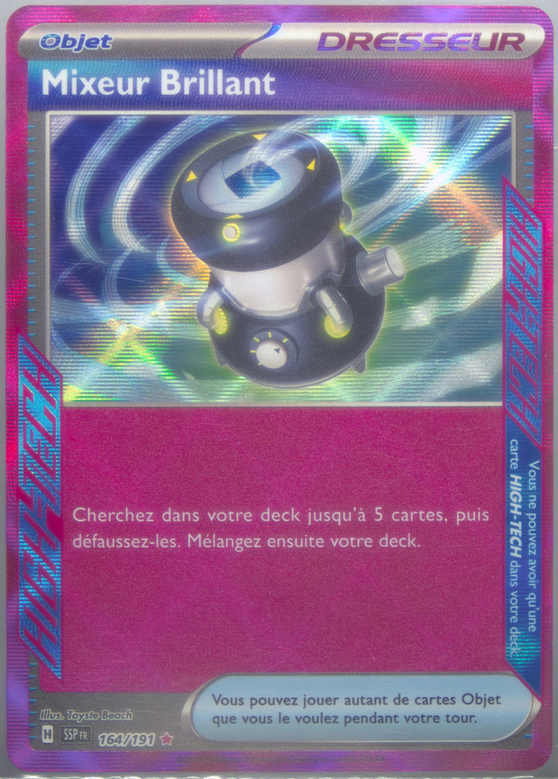 Brilliant Blender (164) 2024 Pokemon French Ssp FR-Surging Sparks