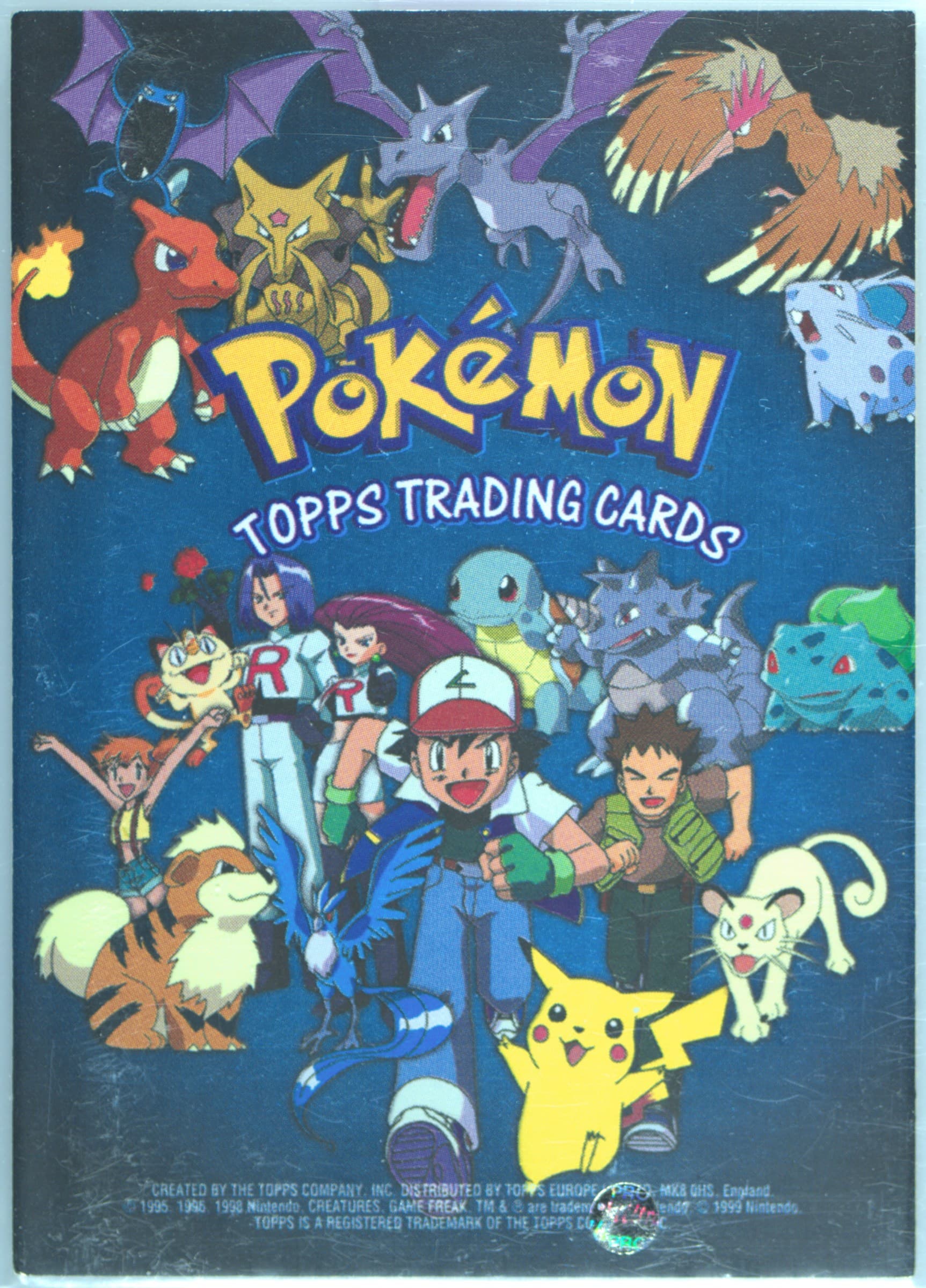Checklist Foil-French 1999 Topps Pokemon TV