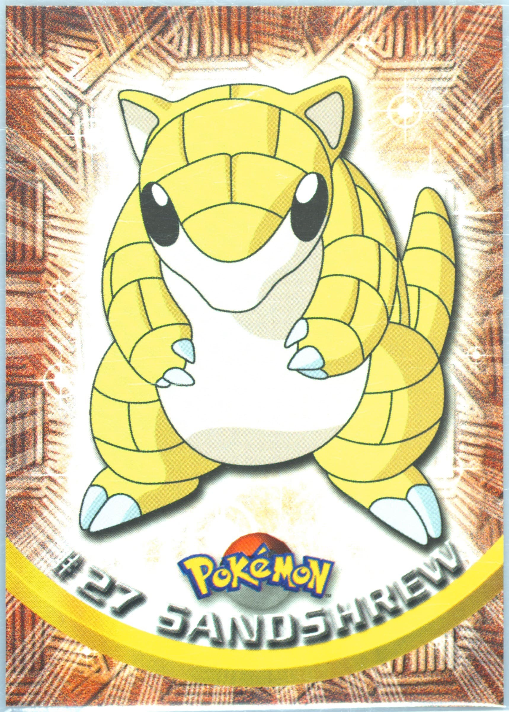 Sandshrew Italian (27) 1999 Topps Pokemon TV