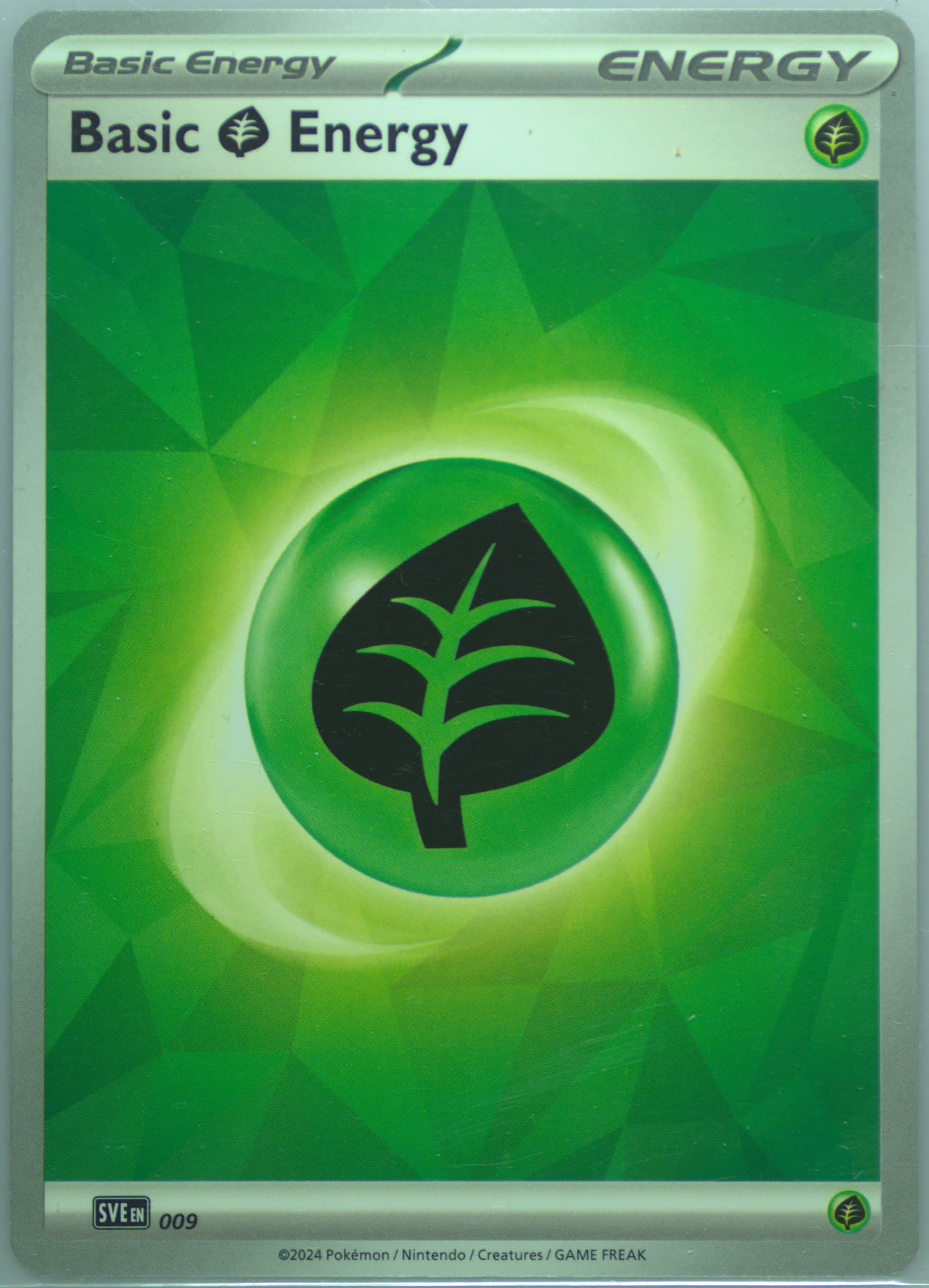 Basic Grass Energy (009) 2024 Pokemon Sve EN-Basic Energies