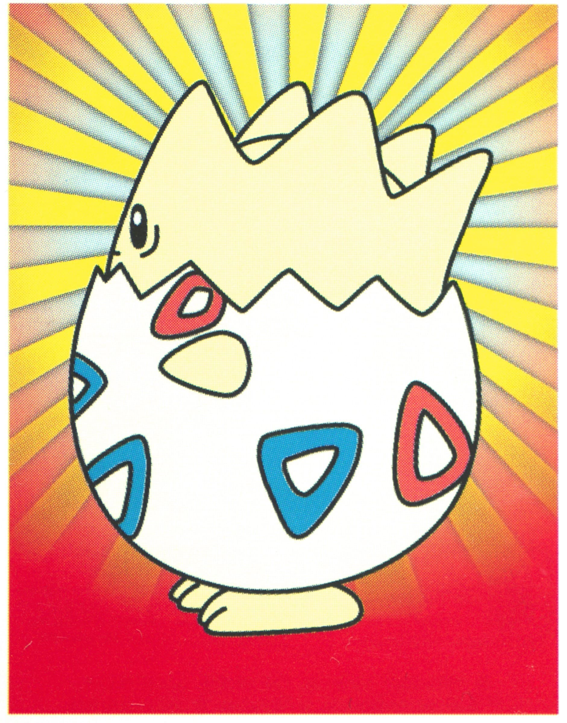 Togepi (P2) 2001 Merlin Pokemon 3