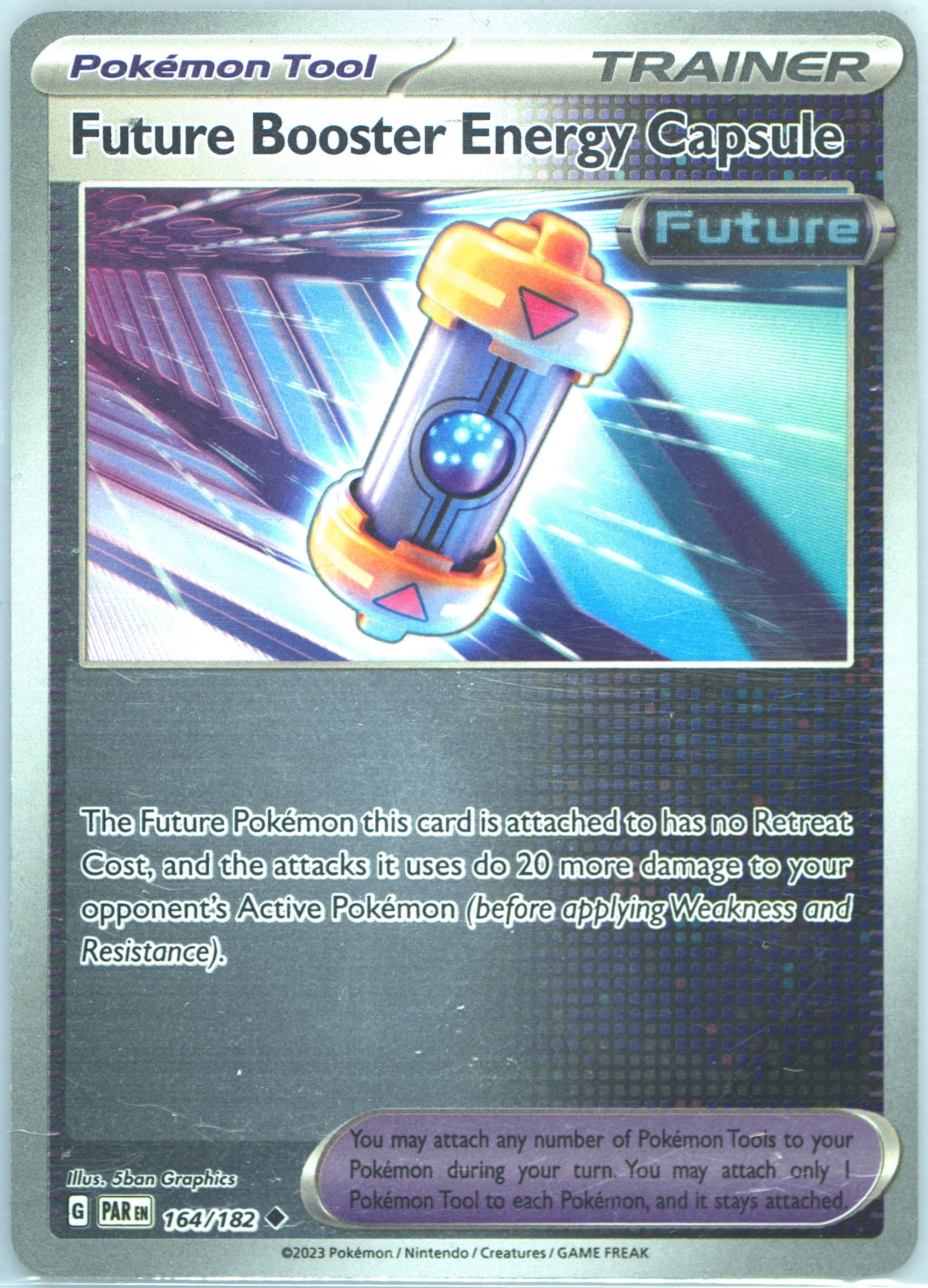 Future Booster Energy Capsule Reverse Holo (164) 2023 Pokemon Par EN-Paradox Rift