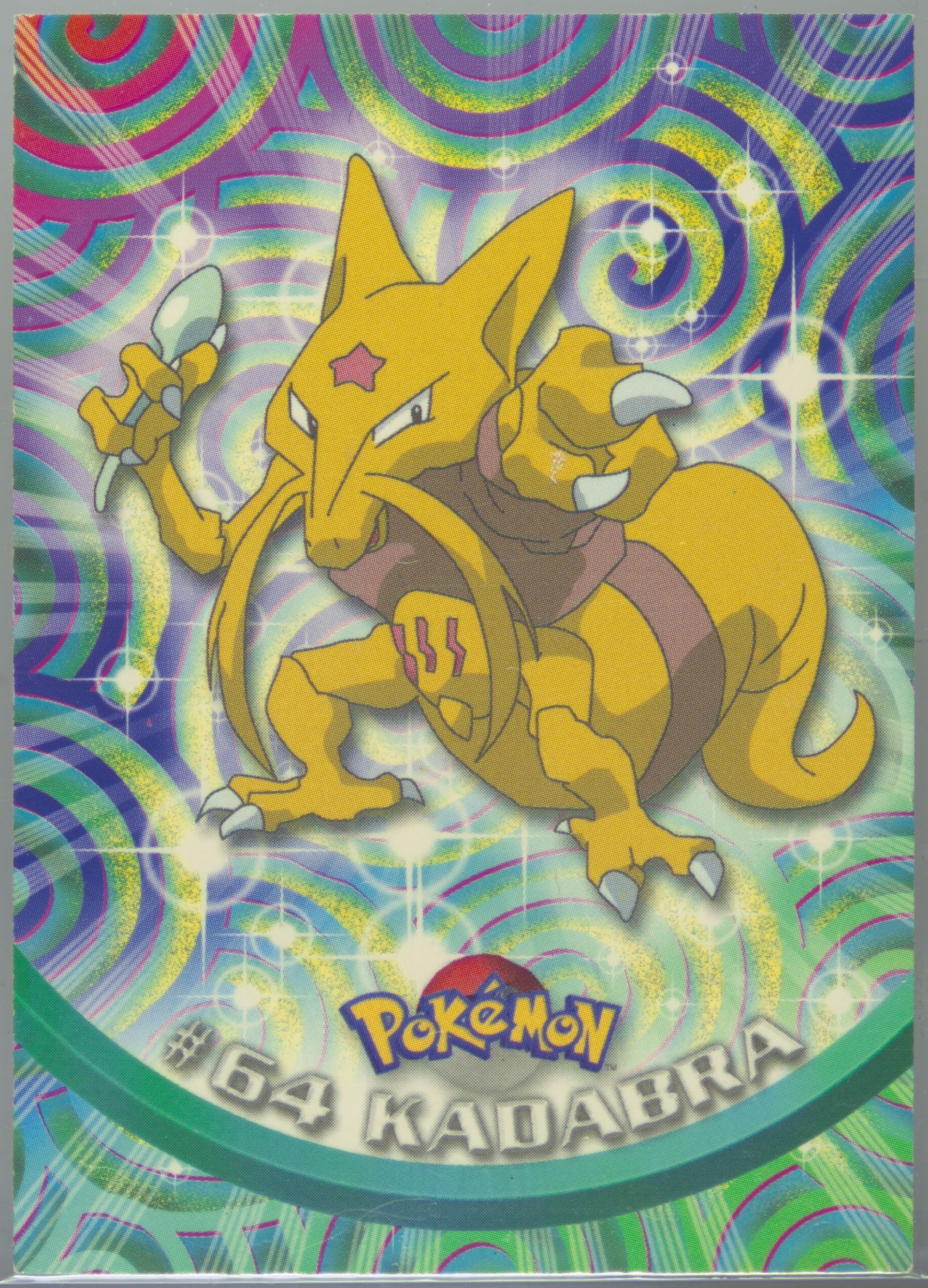 Kadabra French (64) 1999 Topps Pokemon TV