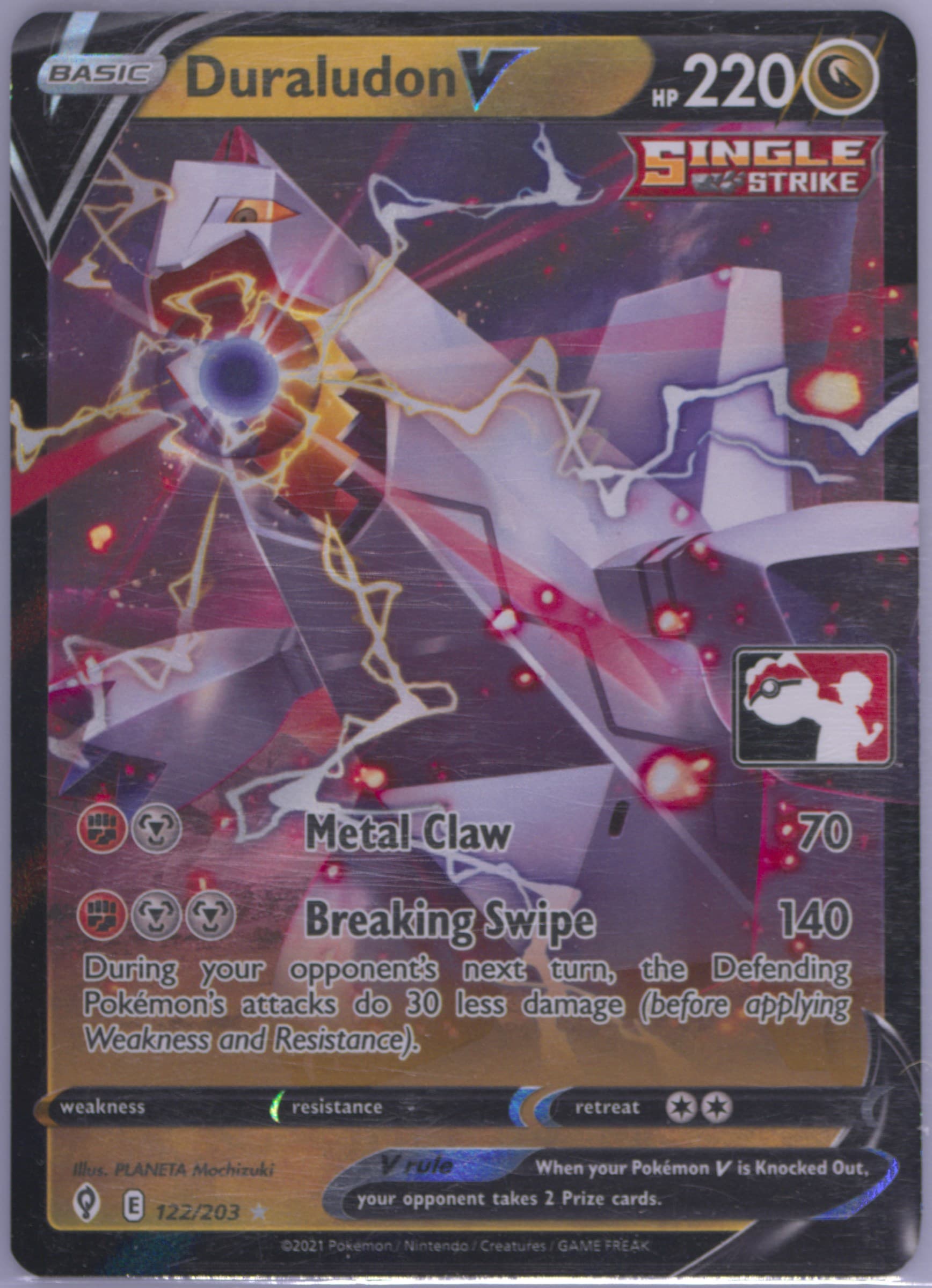 Duraludon V (122) 2022-2023 Pokemon Play! Pokemon Prize Pack