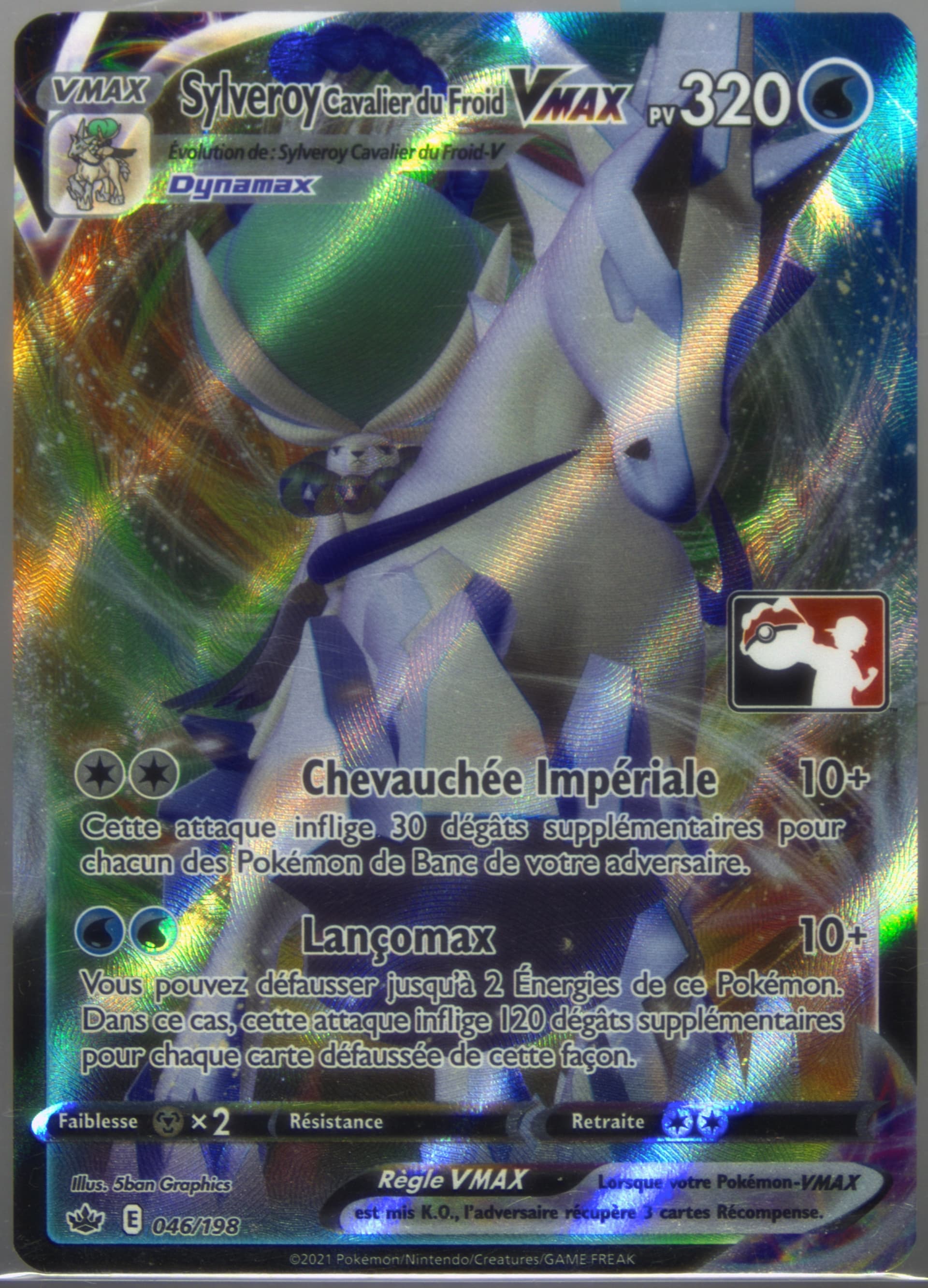 Full Art/Sylveroy Cavalier Du Froid Vmax French (046) 2022-2023 Pokemon Play! Pokemon Prize Pack