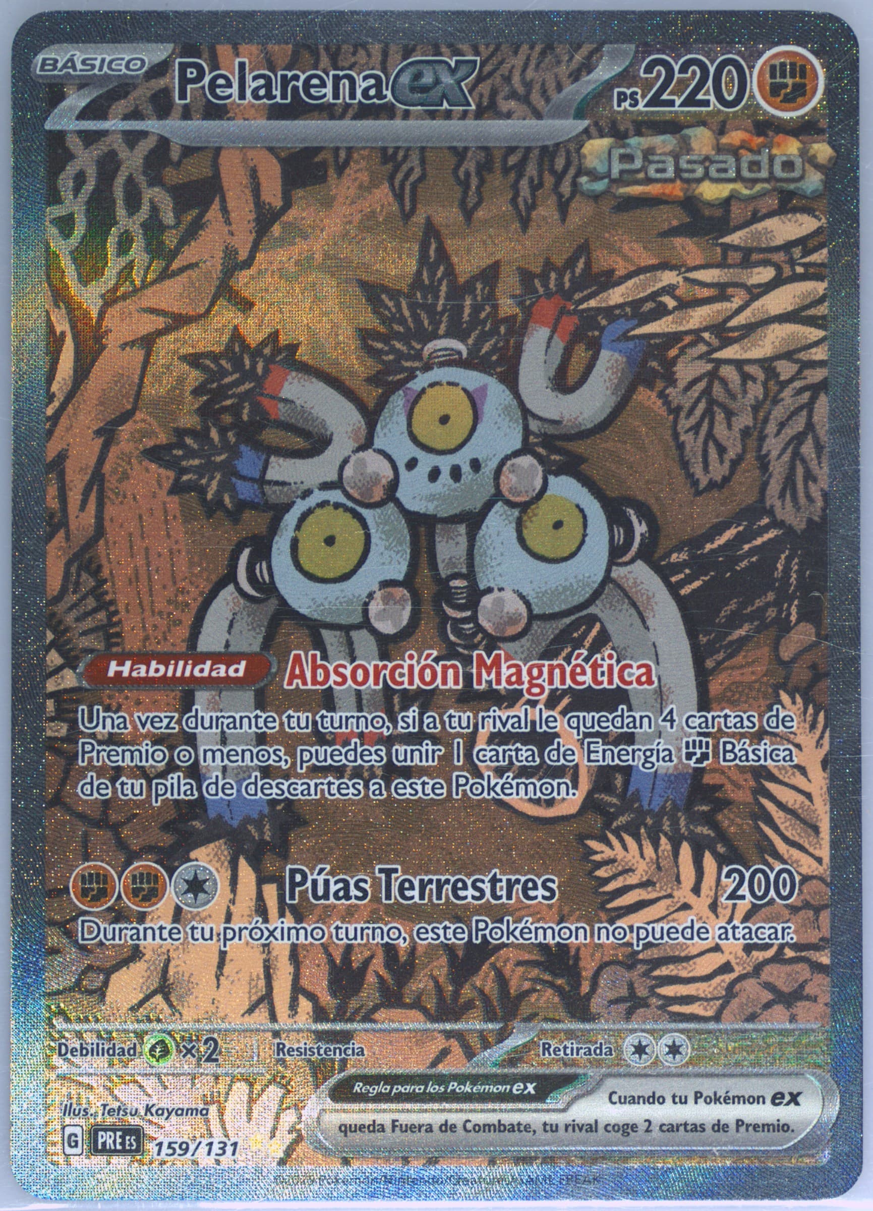 Sandy Shocks EX Special Illustration Rare (159) 2025 Pokemon Spanish Pre ES-Prismatic Evolutions