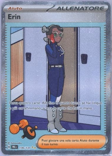 Amarys Special Illustration Rare (170) 2025 Pokemon Italian Pre It-Prismatic Evolutions