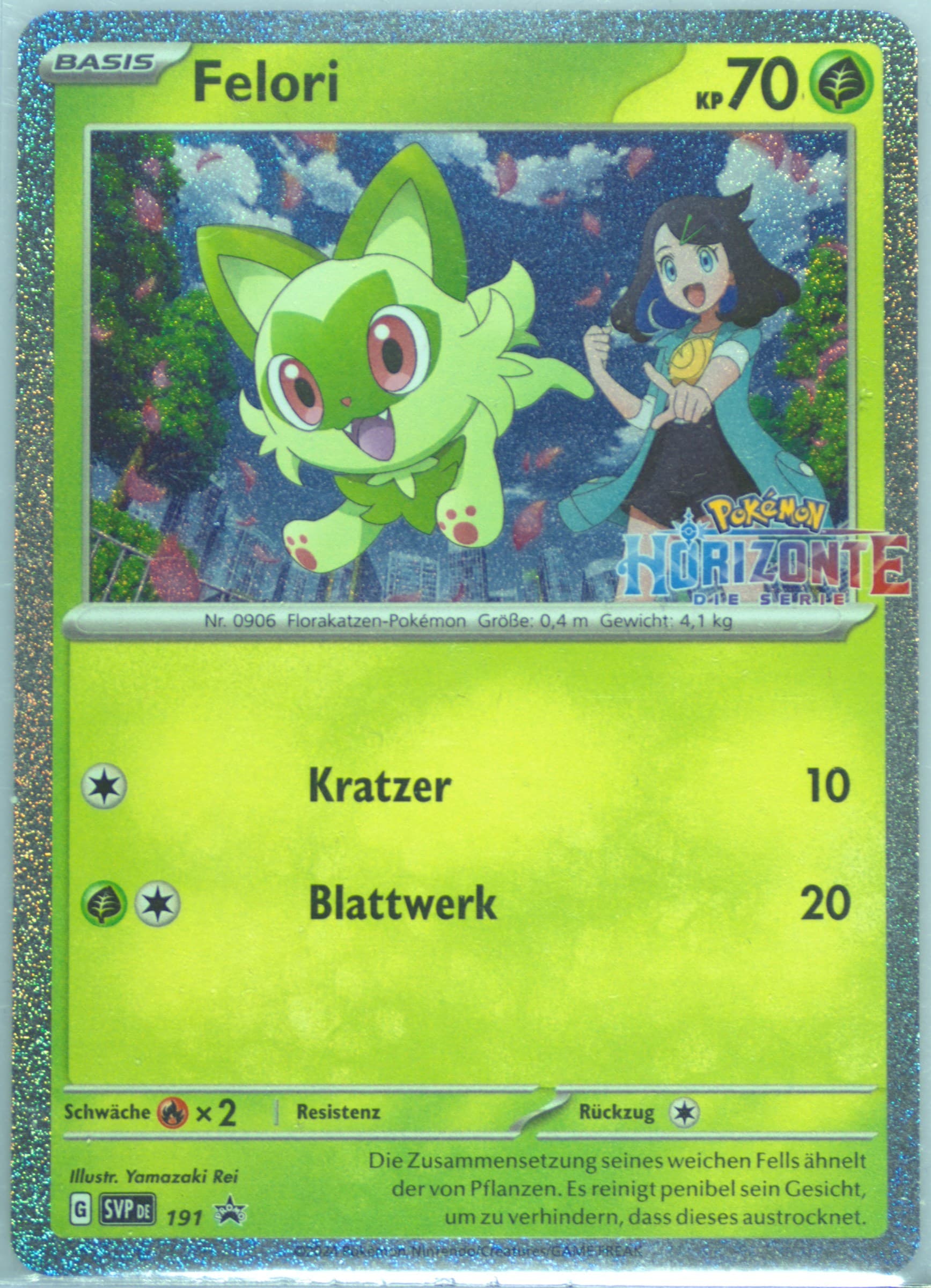 Sprigatito Europe Exclusive (191) 2024 Pokemon German Svp de-SV Black Star Promo