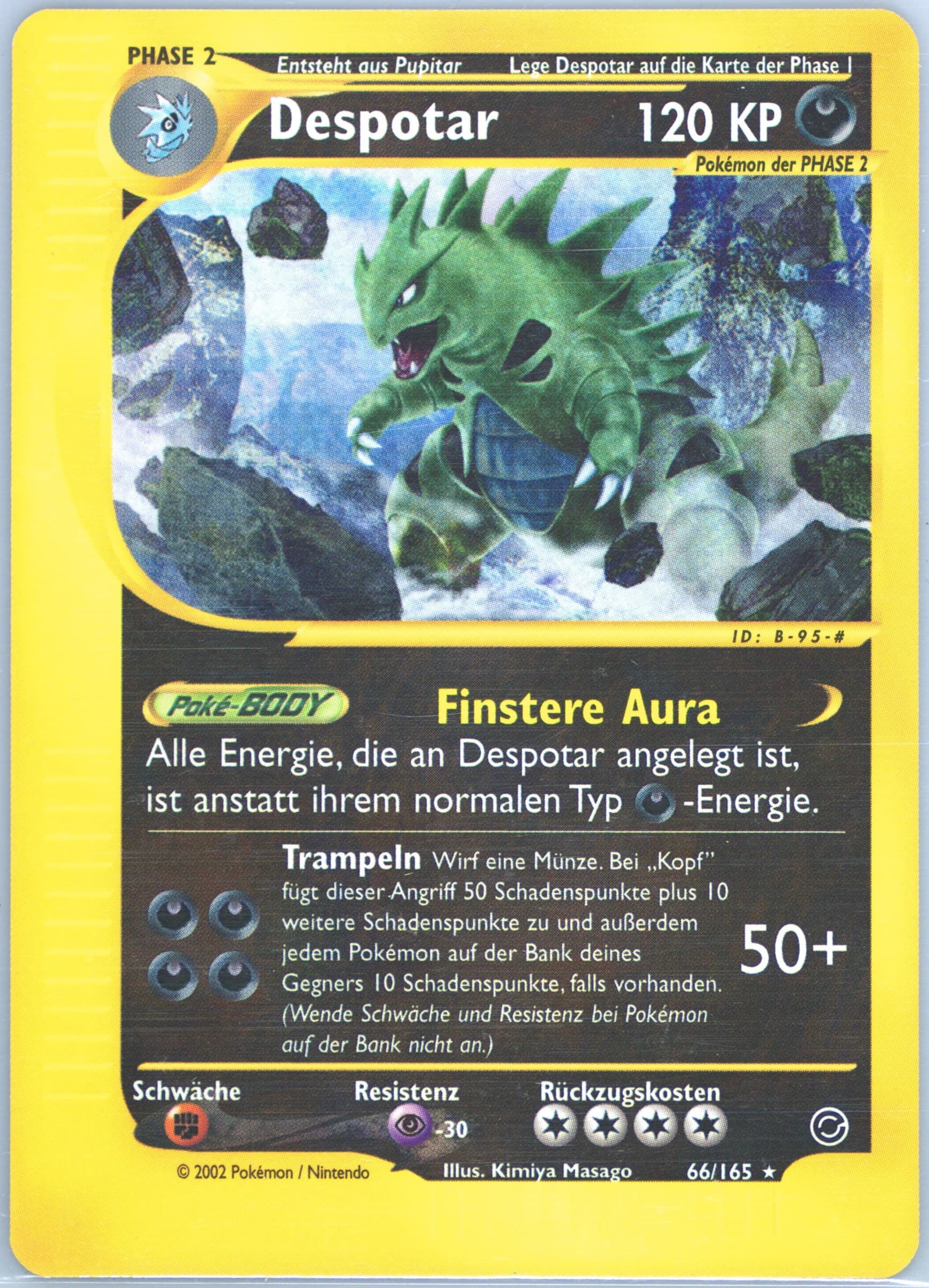 Despotar German (66) 2002 Pokemon Expedition