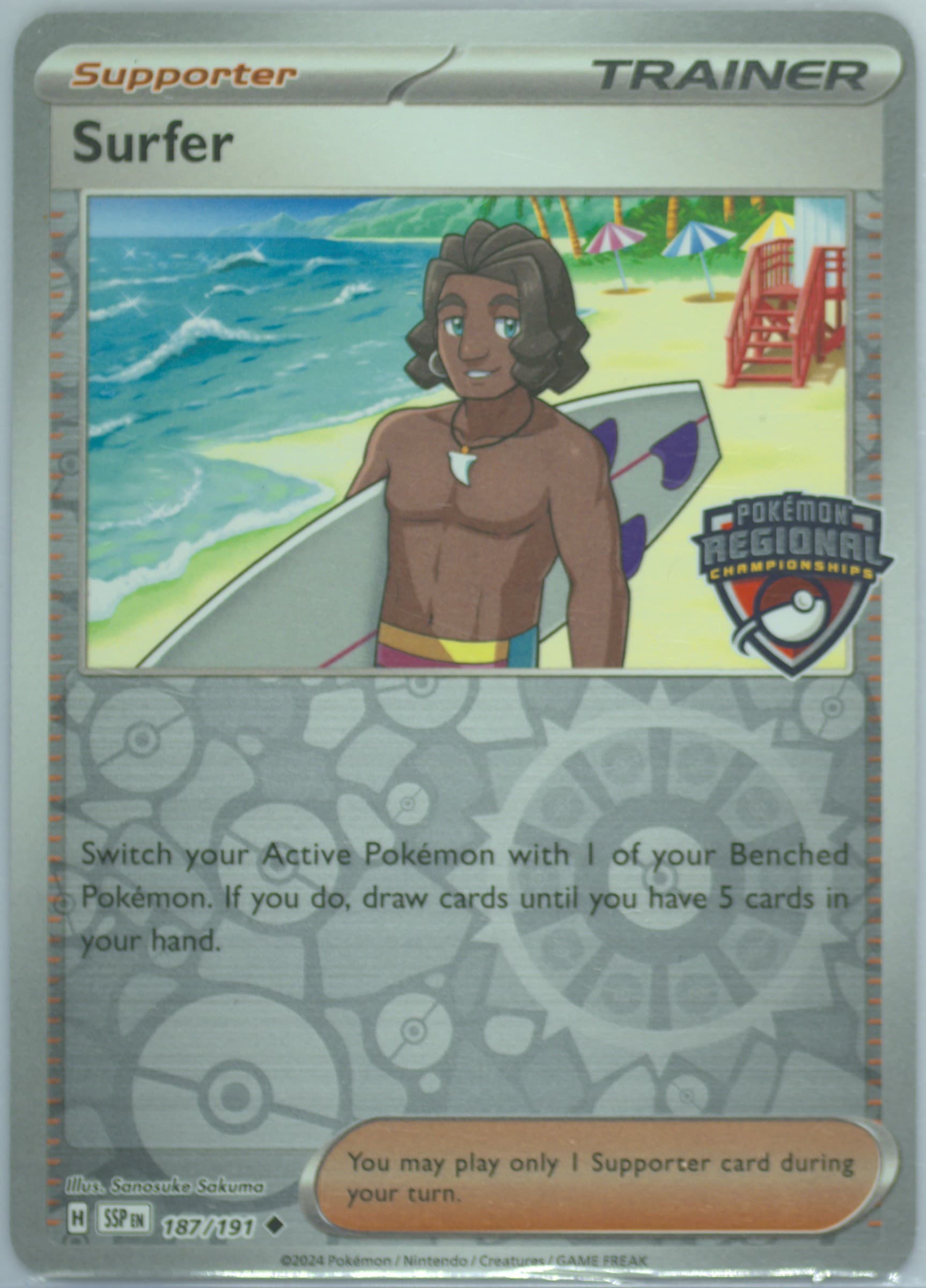 Surfer Regional Championships (187) 2024 Pokemon Ssp EN-Surging Sparks