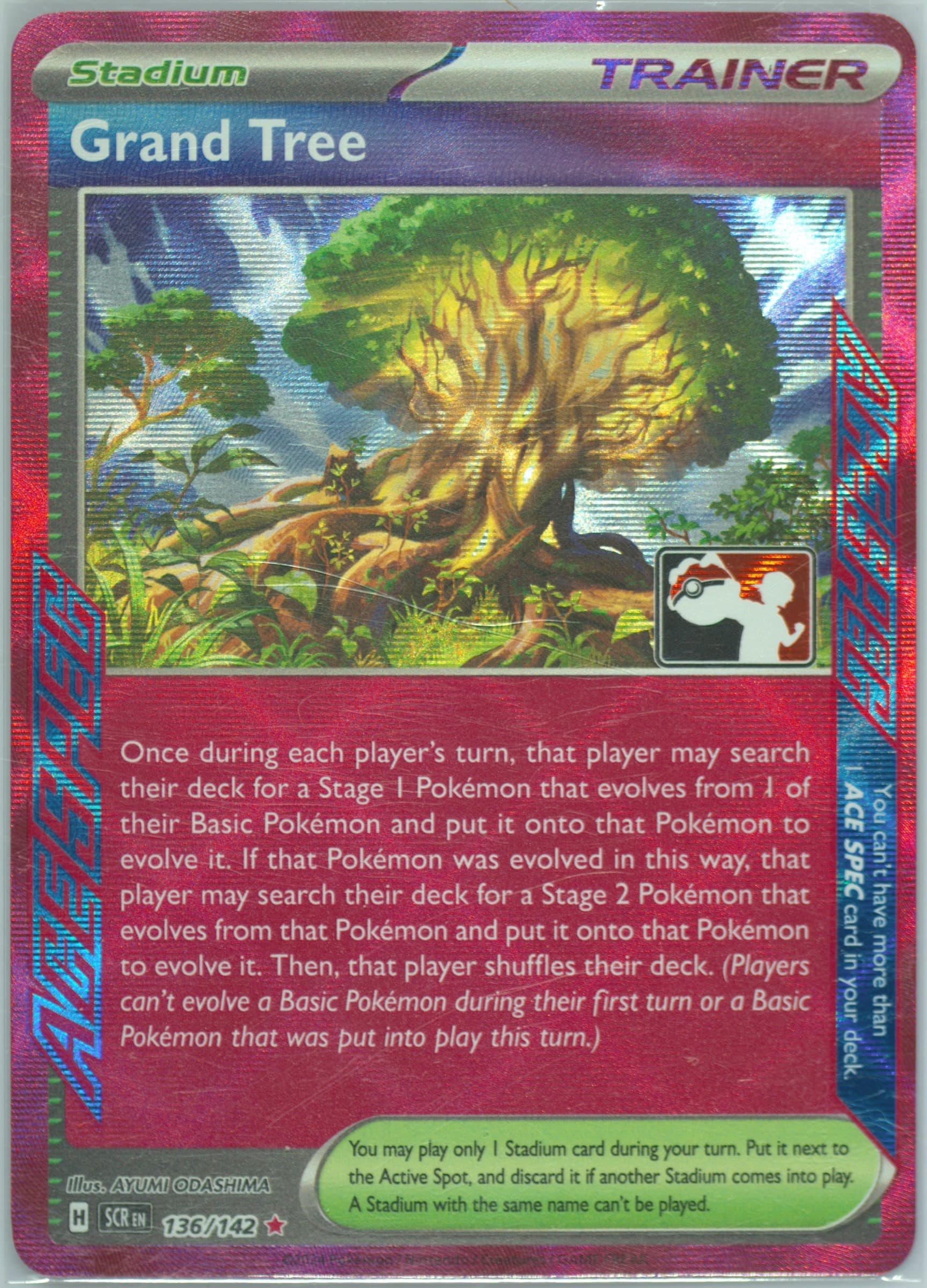 Grand Tree (136) 2025 Pokemon Play! Pokemon Prize Pack: Series 6
