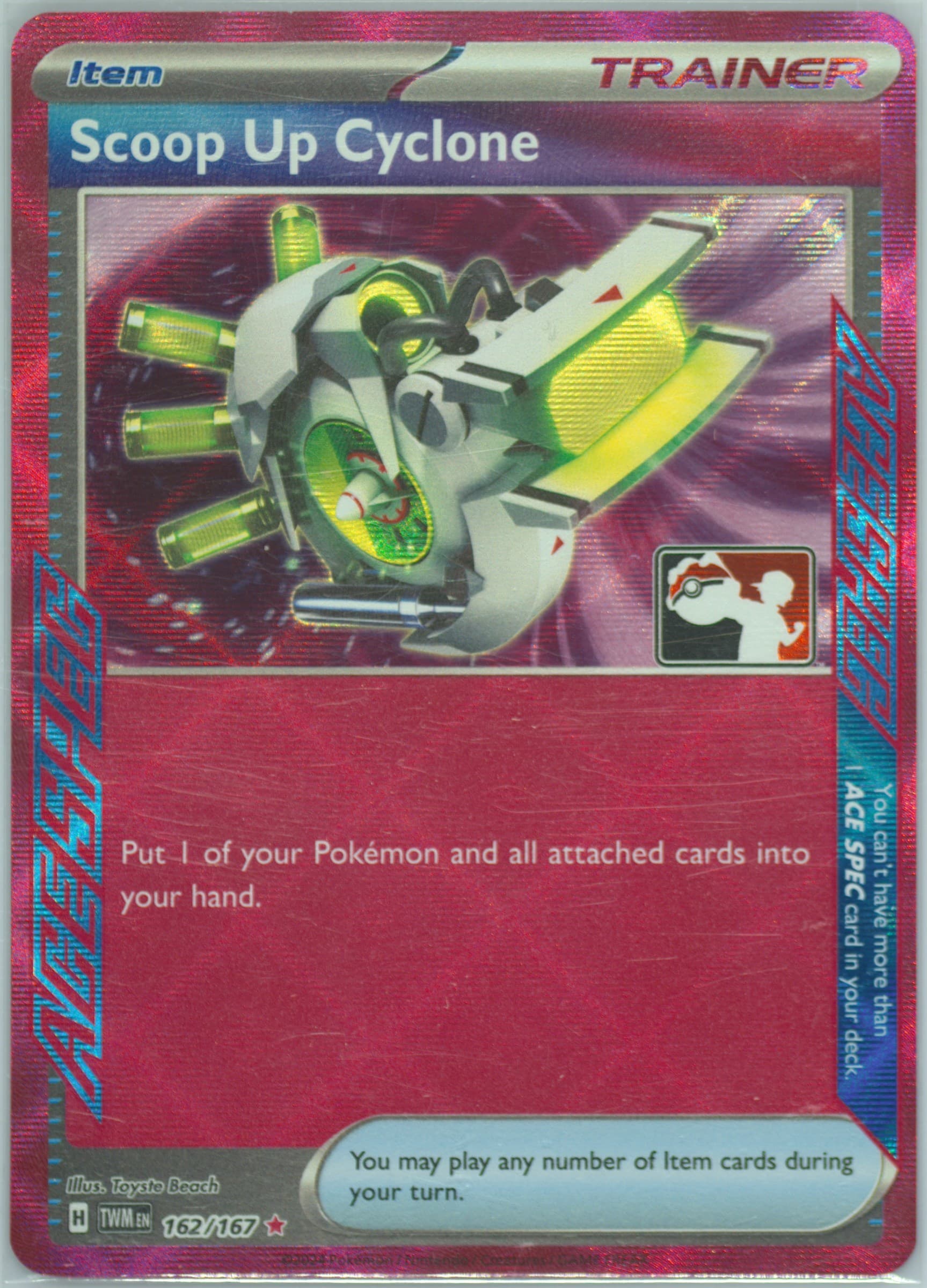 Scoop Up Cyclone (162) 2025 Pokemon Play! Pokemon Prize Pack: Series 6