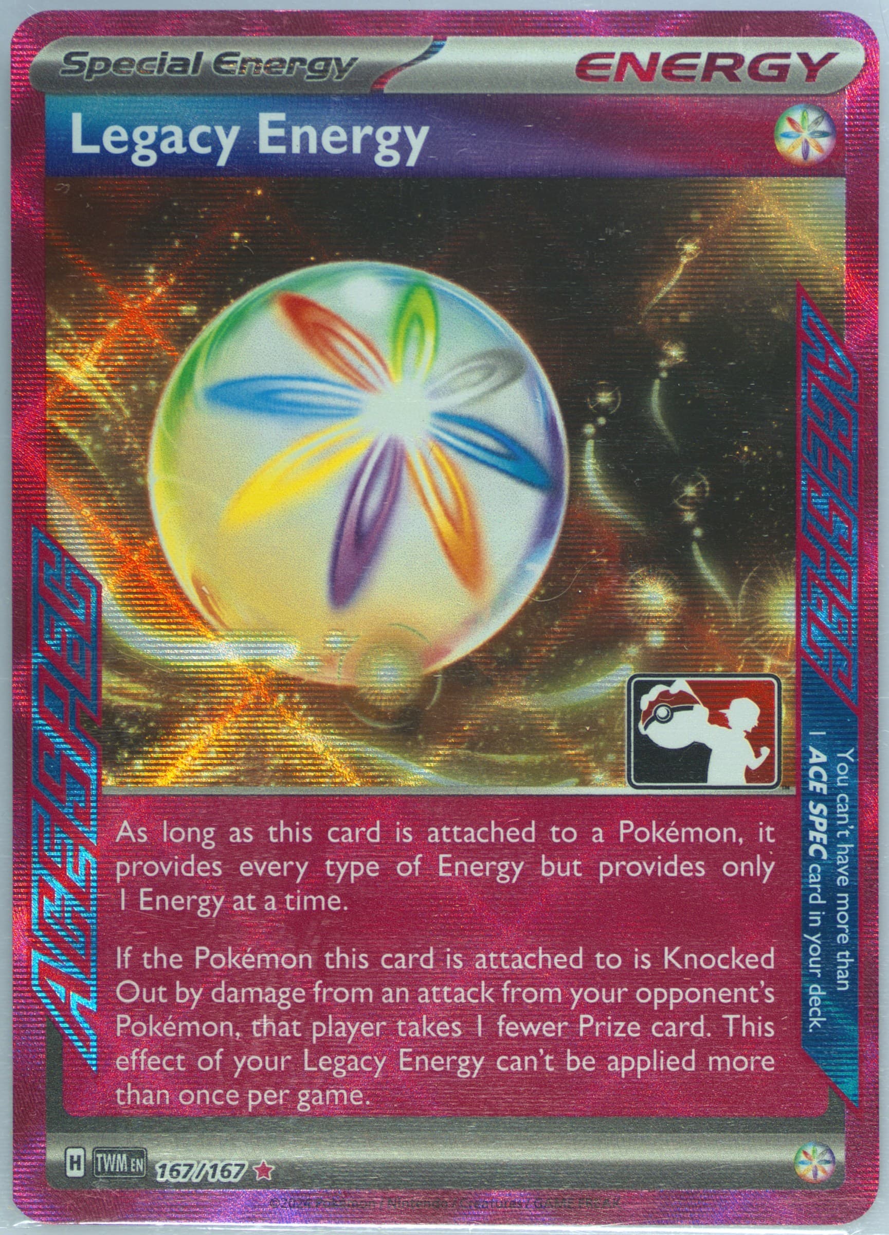Legacy Energy (167) 2025 Pokemon Play! Pokemon Prize Pack: Series 6
