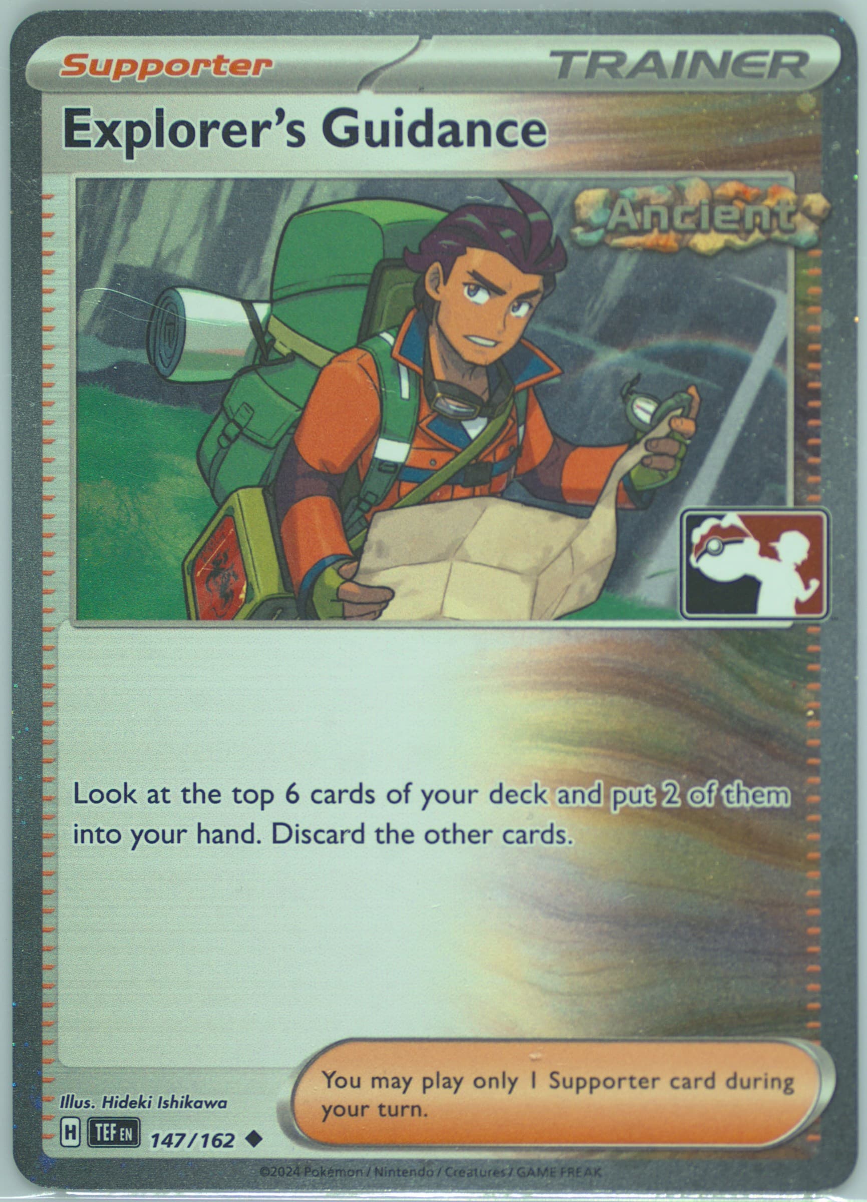 Explorer's Guidance (147) 2024-2025 Pokemon Play! Pokemon Prize Pack