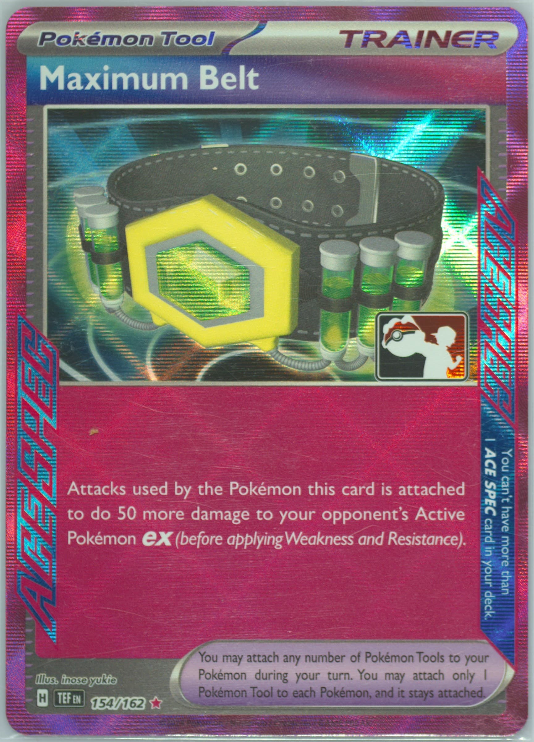 Maximum Belt (154) 2024-2025 Pokemon Play! Pokemon Prize Pack