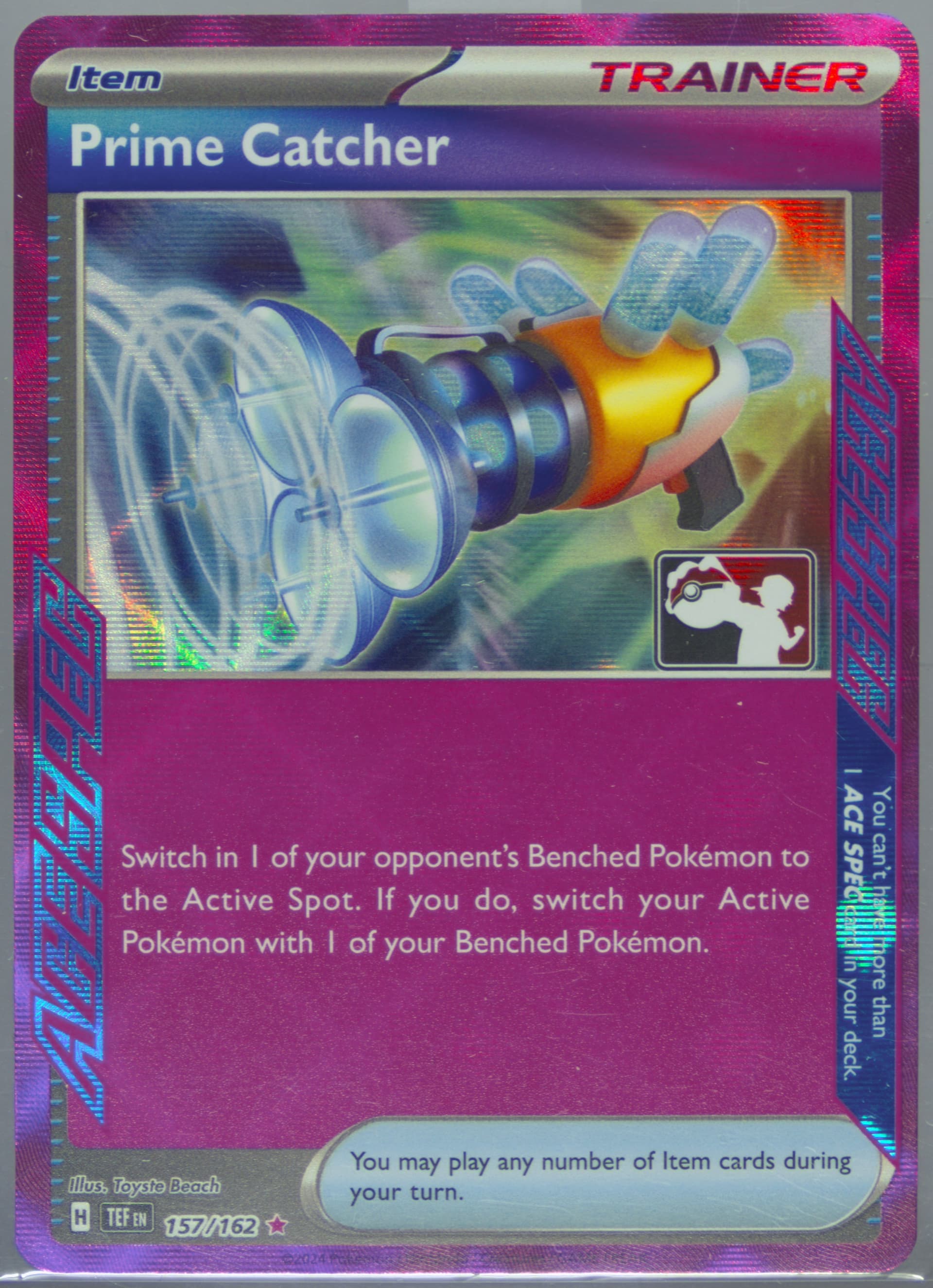 Prime Catcher (157) 2024-2025 Pokemon Play! Pokemon Prize Pack