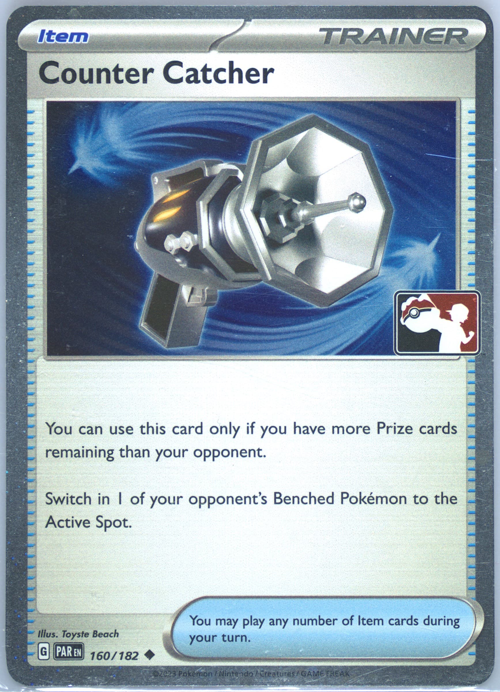 Counter Catcher Holo (160) 2024-2025 Pokemon Play! Pokemon Prize Pack