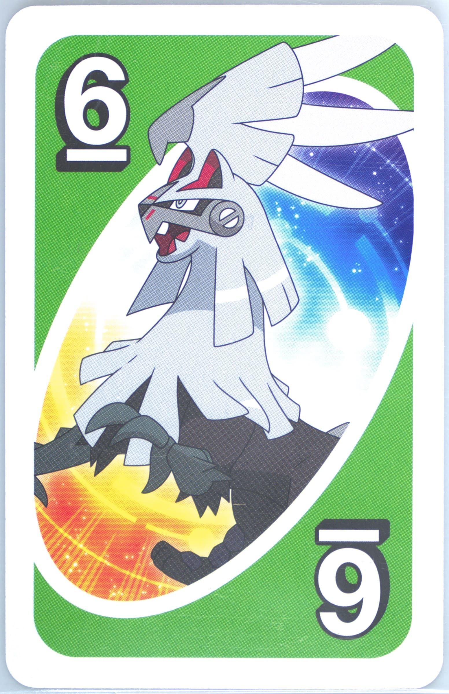Silvally Japanese Back-Green-#6 2017 Uno Pokemon Sun & Moon