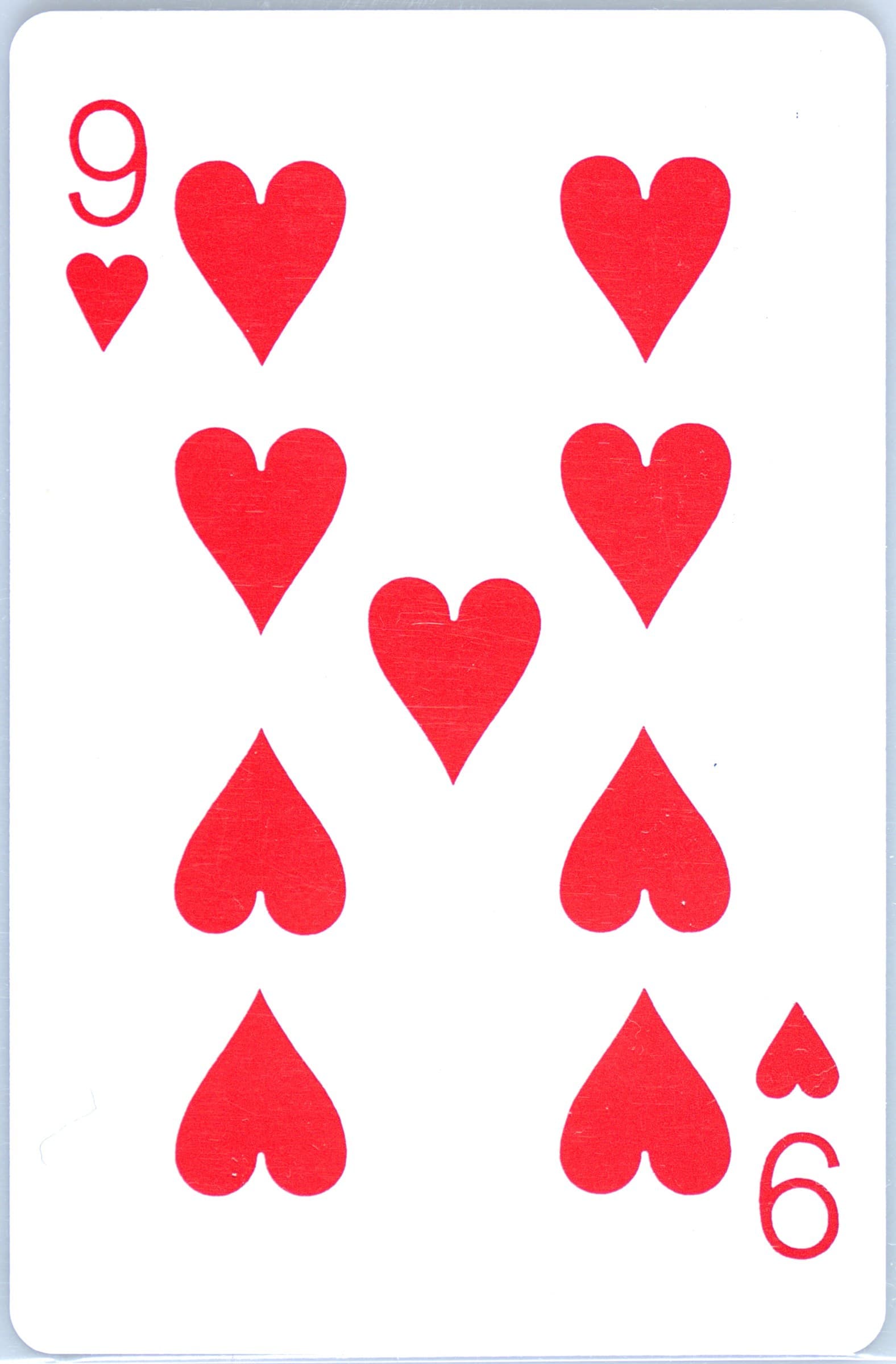 9 of Hearts 2013 Pokemon Center Nagoya Playing Cards