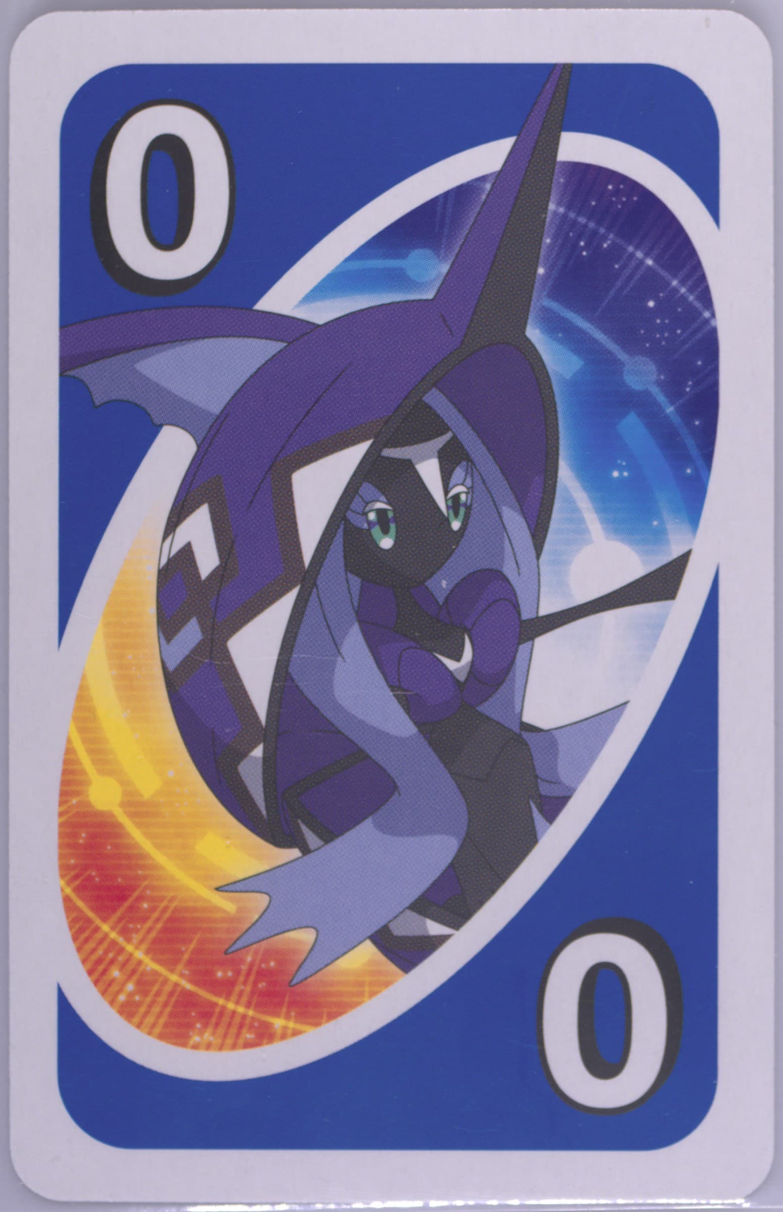 Tapu Fini Japanese Back-Blue-#0 2017 Uno Pokemon Sun & Moon