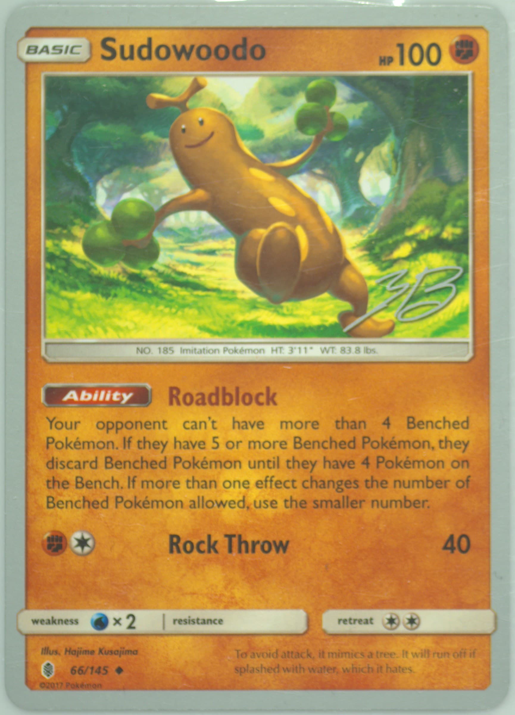 Sudowoodo Ice Path Ftw (66) 2017 Pokemon World Championships Promo