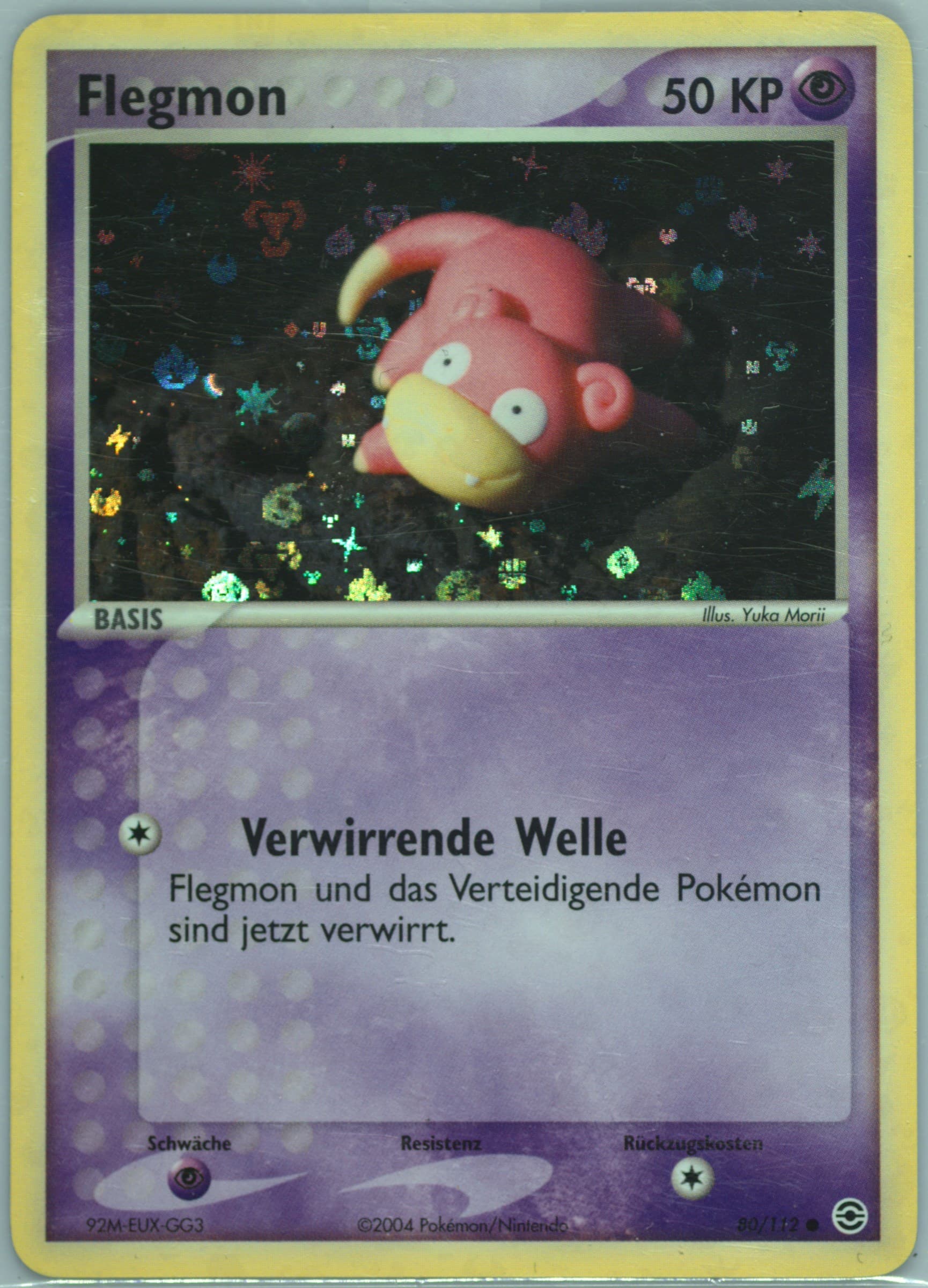 Flegmon-Reverse Foil German (80) 2004 Pokemon EX Fire Red & Leaf Green