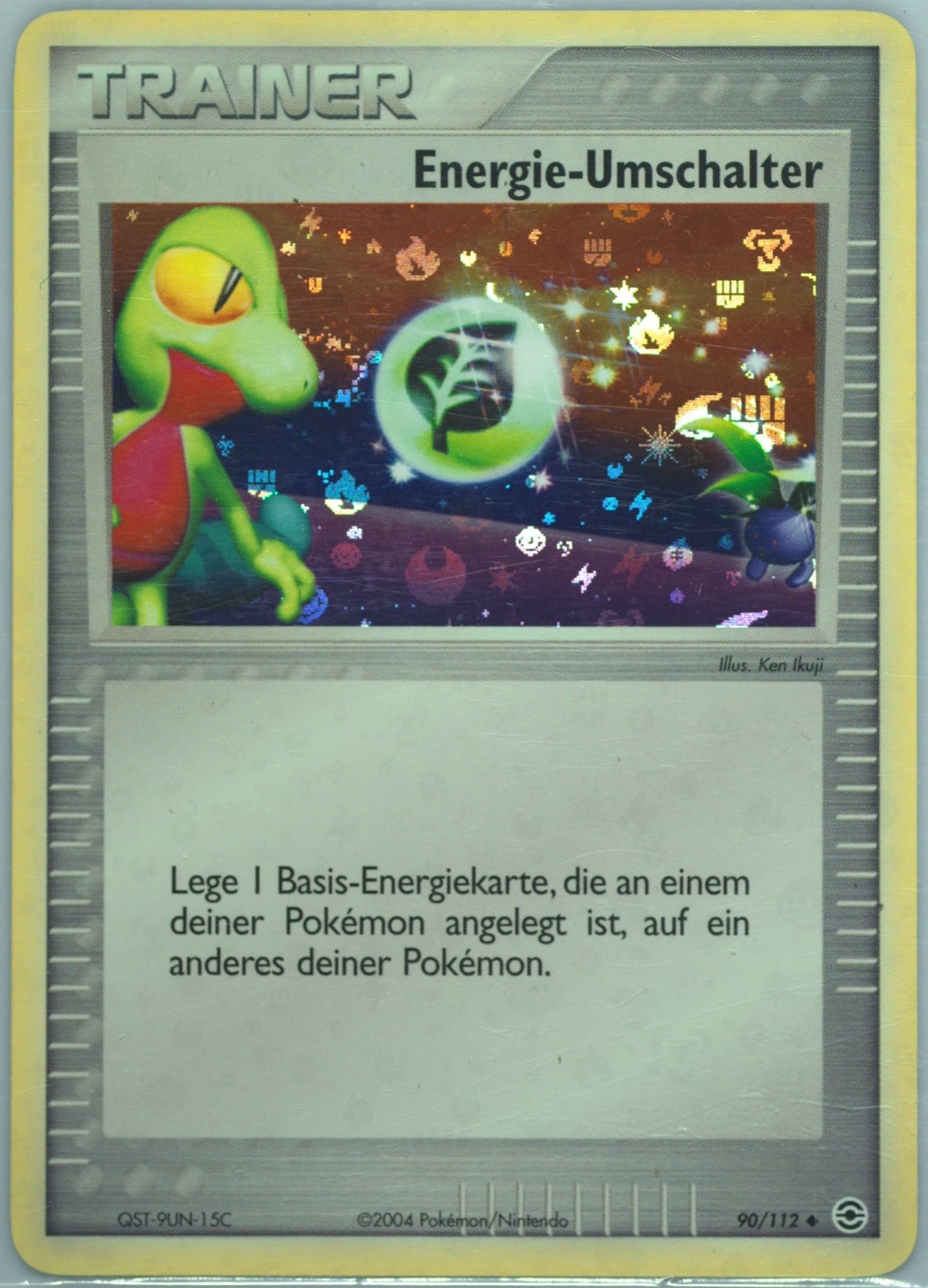 Energie-Umschalter-Reverse Foil German (90) 2004 Pokemon EX Fire Red & Leaf Green