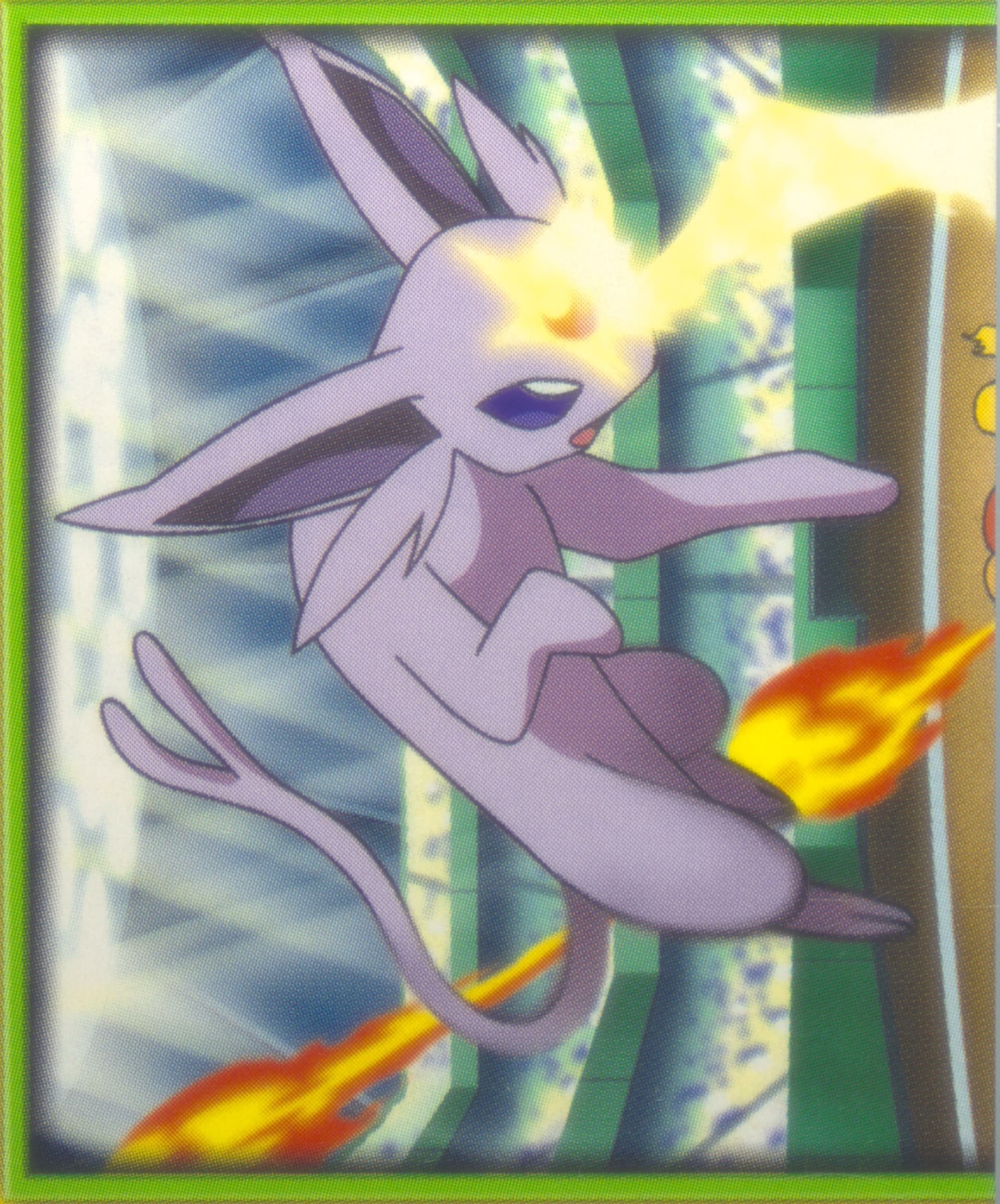 Espeon (94) 2002 Merlin Pokemon 5 Johto League Champions