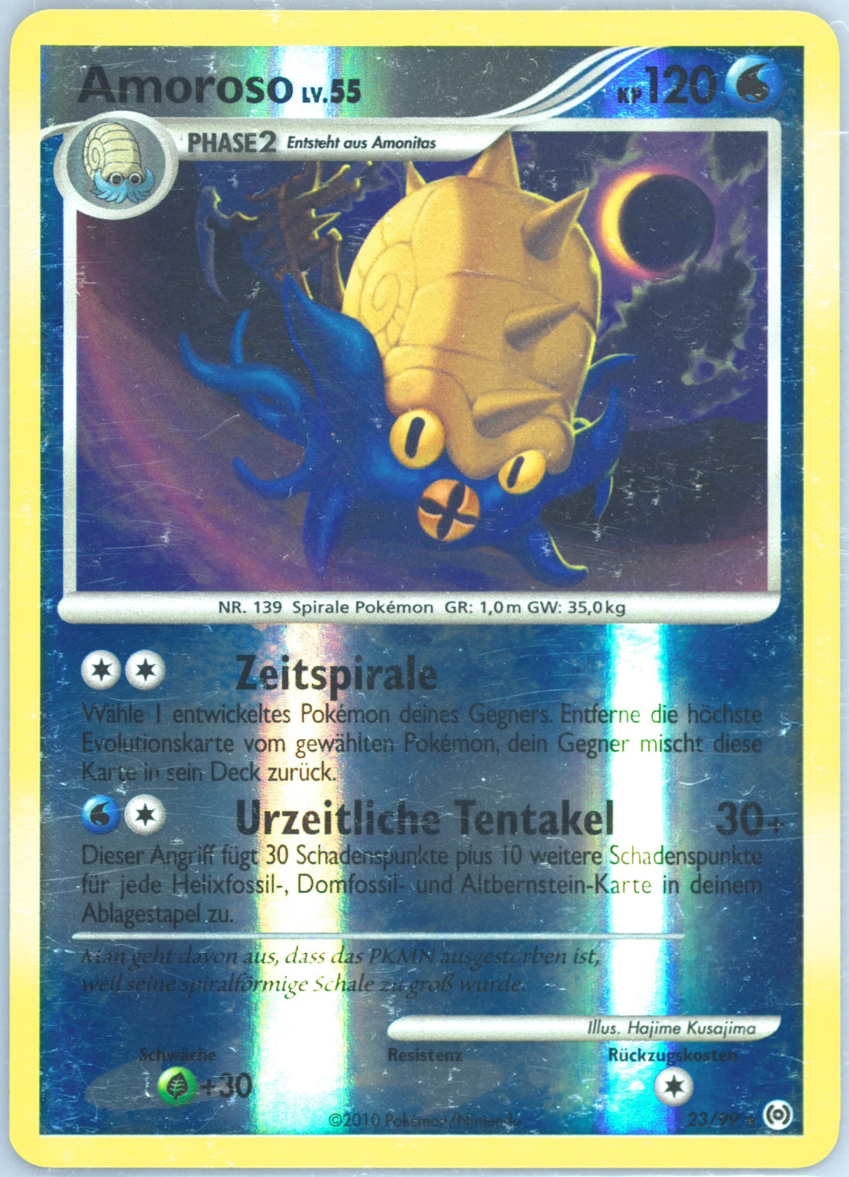 Amoroso-Reverse Foil (23) 2010 Pokemon Platinum Arceus German