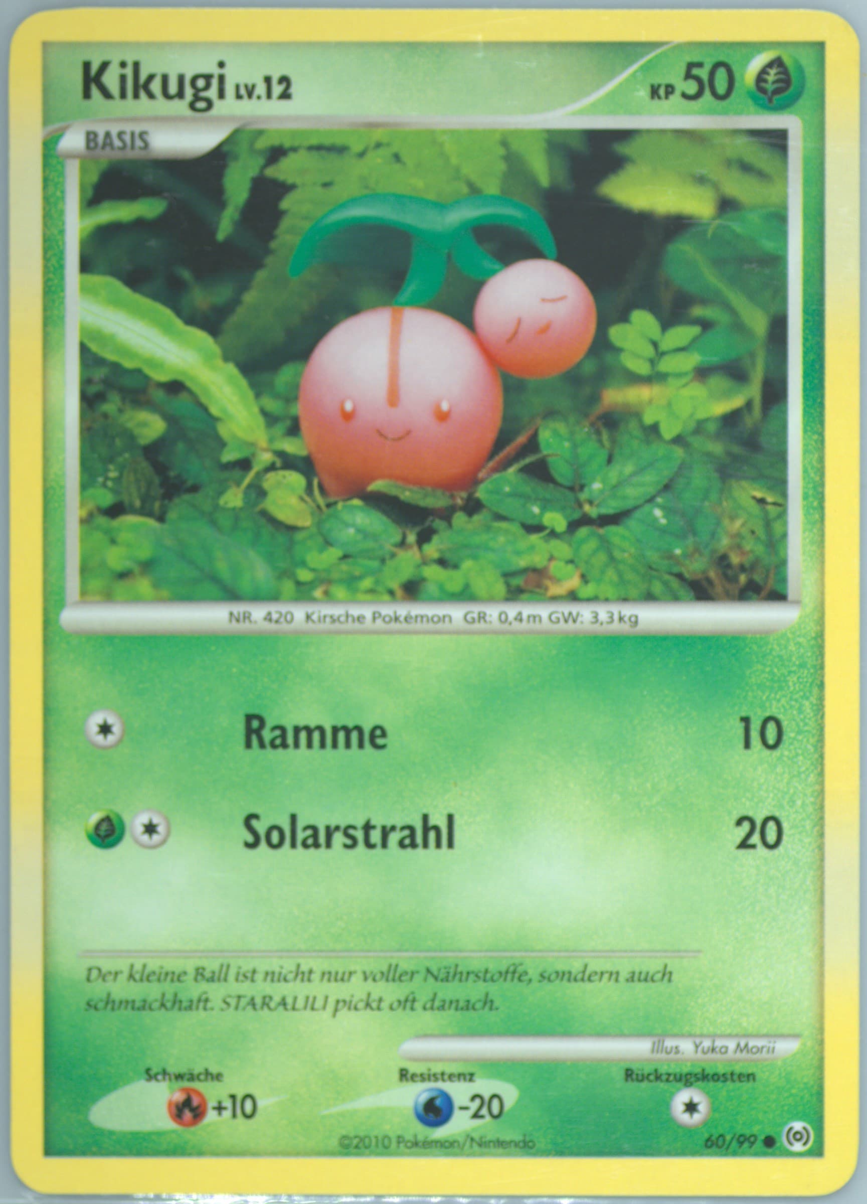 Kikugi (60) 2010 Pokemon Platinum Arceus German