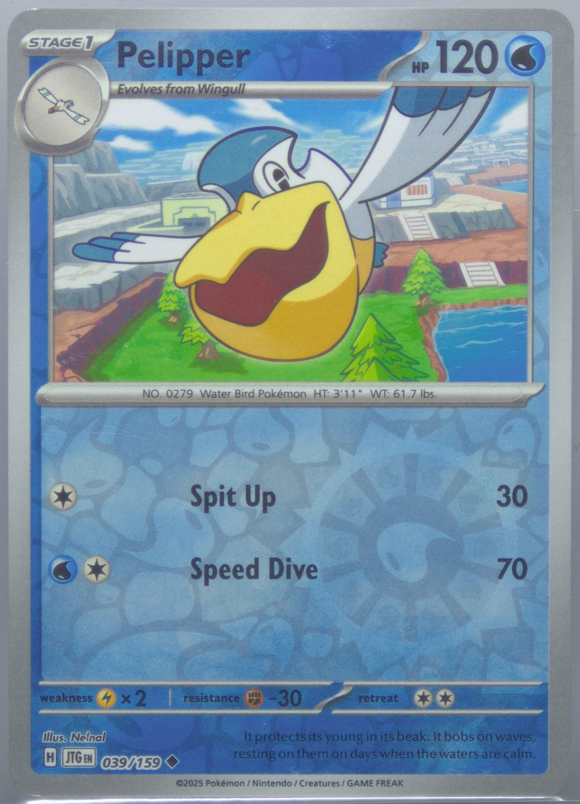 Pelipper (039) 2025 Pokemon Jtg EN-Journey Together