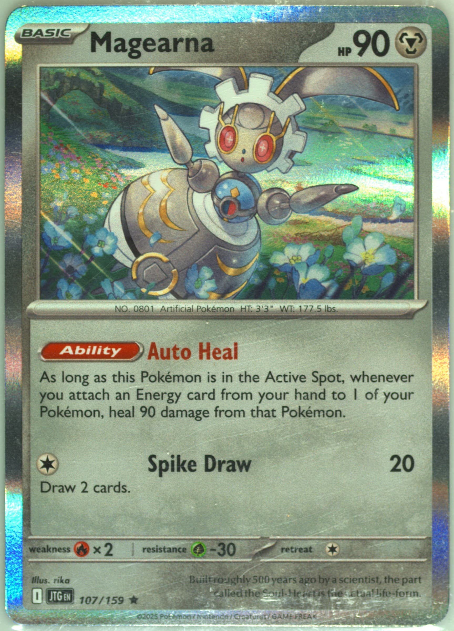 Magearna (107) 2025 Pokemon Jtg EN-Journey Together