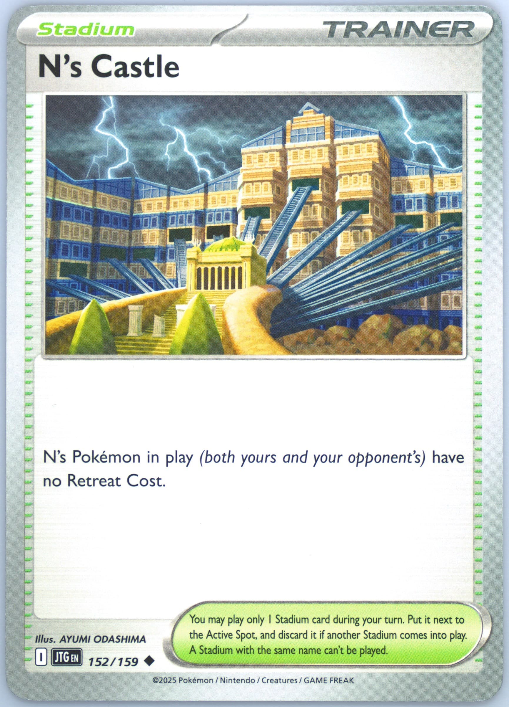 N's Castle (152) 2025 Pokemon Jtg EN-Journey Together