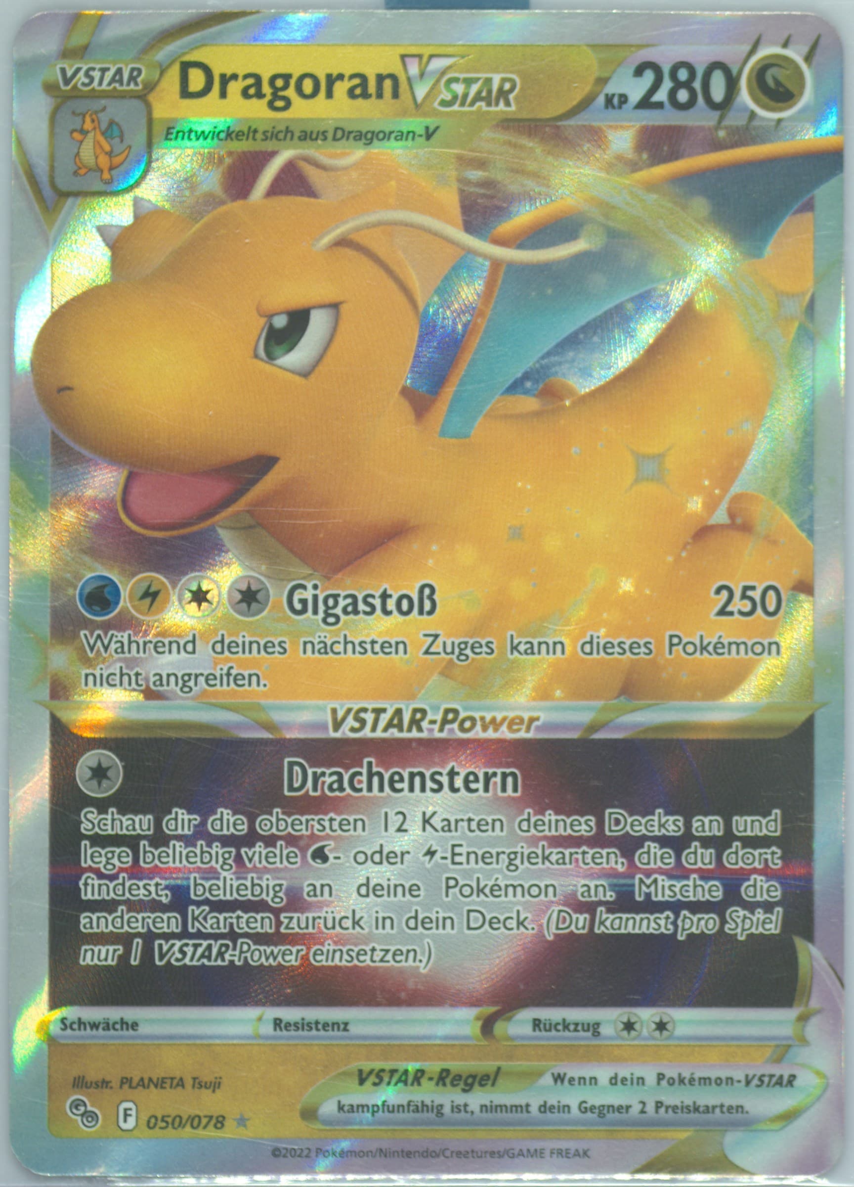 Dragoran Vstar German (050) 2022 Pokemon Go