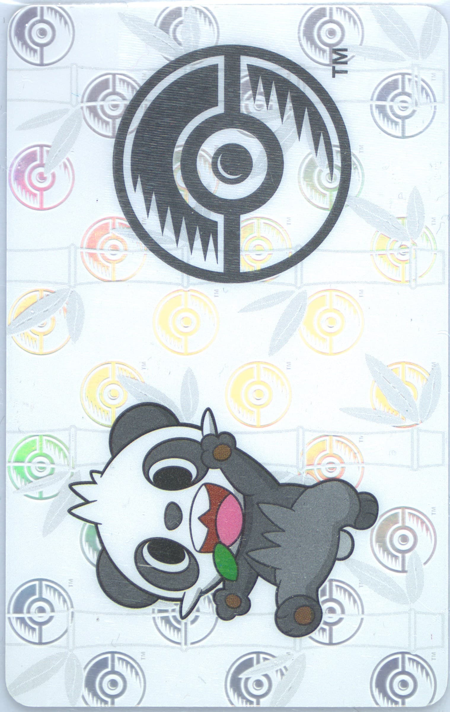 Pancham 2021 Pokemon Center X Bear Walker Collection Cards