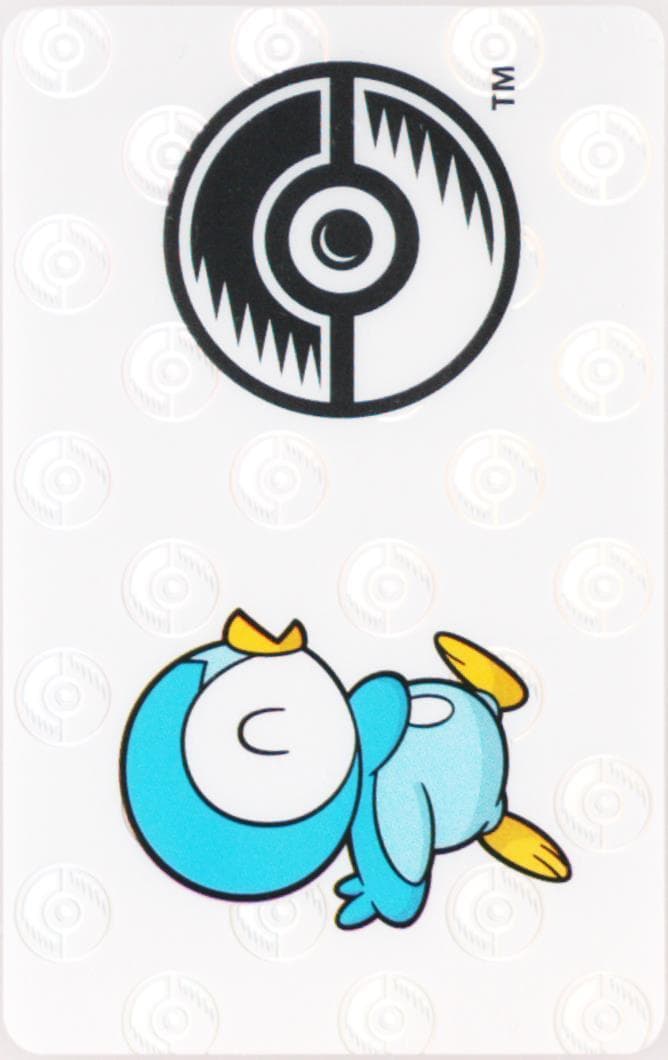 Piplup 2021 Pokemon Center X Bear Walker Collection Cards