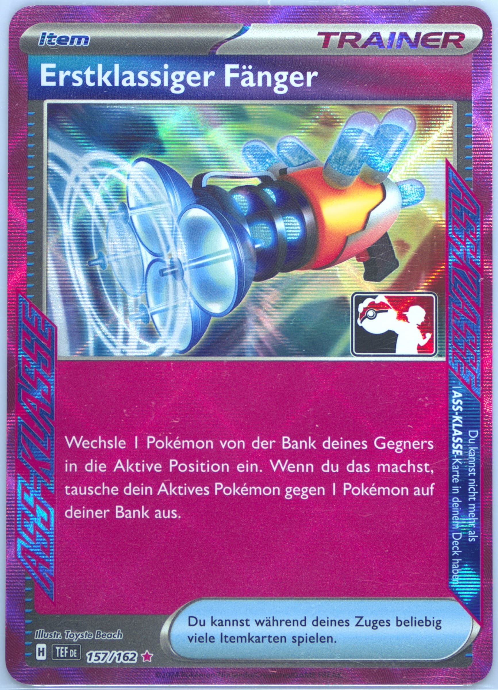 Prime Catcher German (157) 2024-2025 Pokemon Play! Pokemon Prize Pack