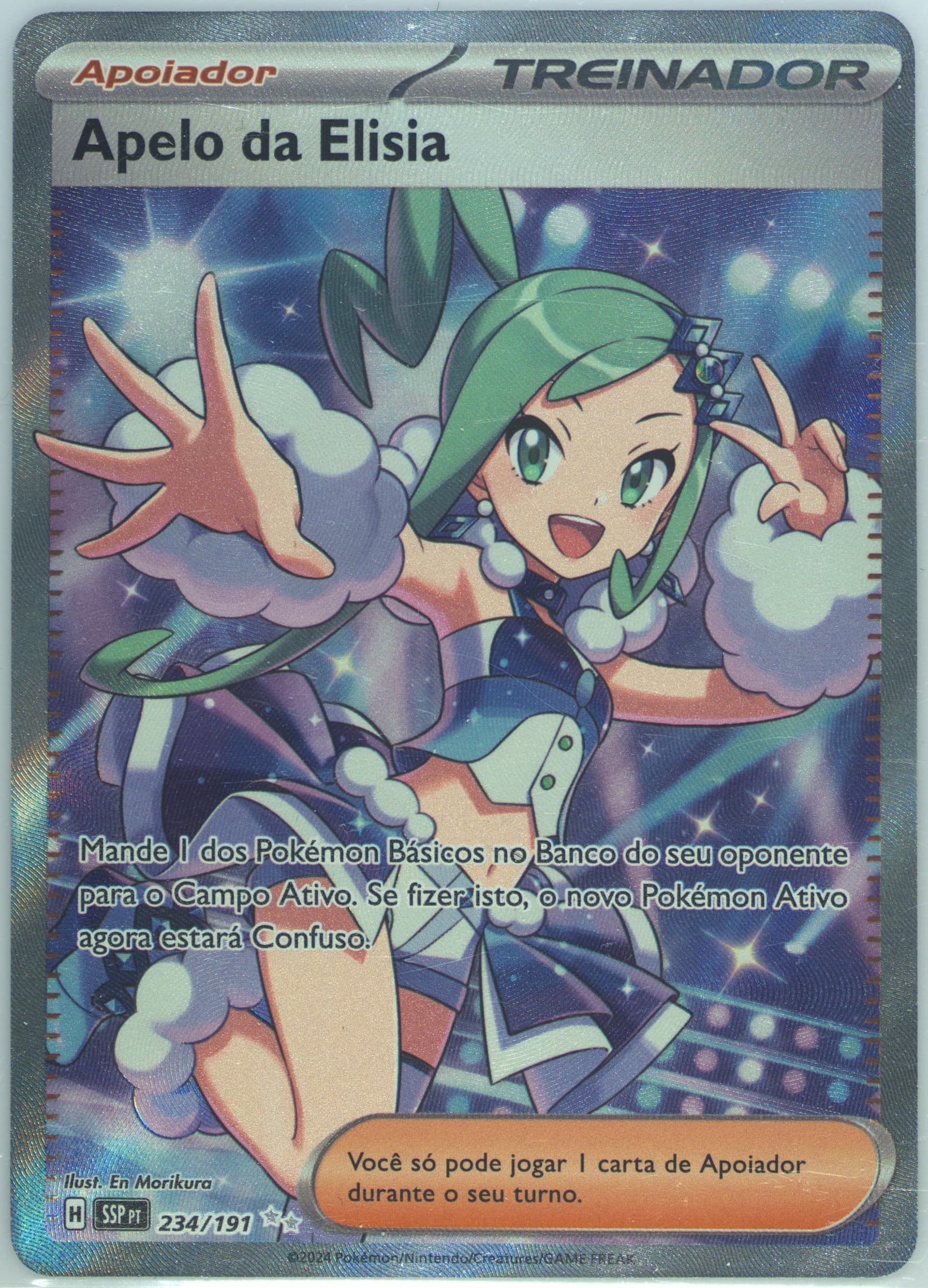 Lisia's Appeal Ultra Rare (234) 2024 Pokemon Portuguese Ssp PT-Surging Sparks
