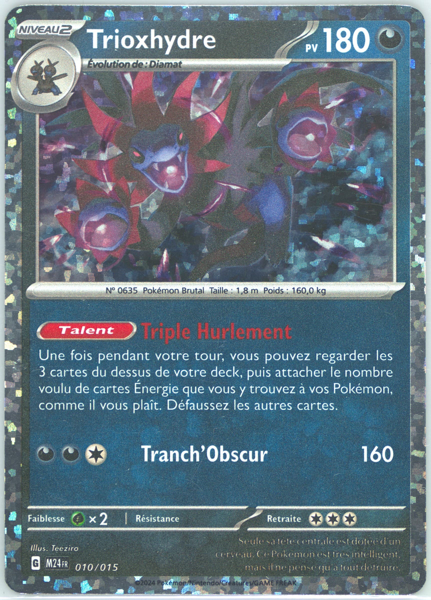 Hydreigon (010) 2024 Pokemon M24 FR-Mcdonald's Collection