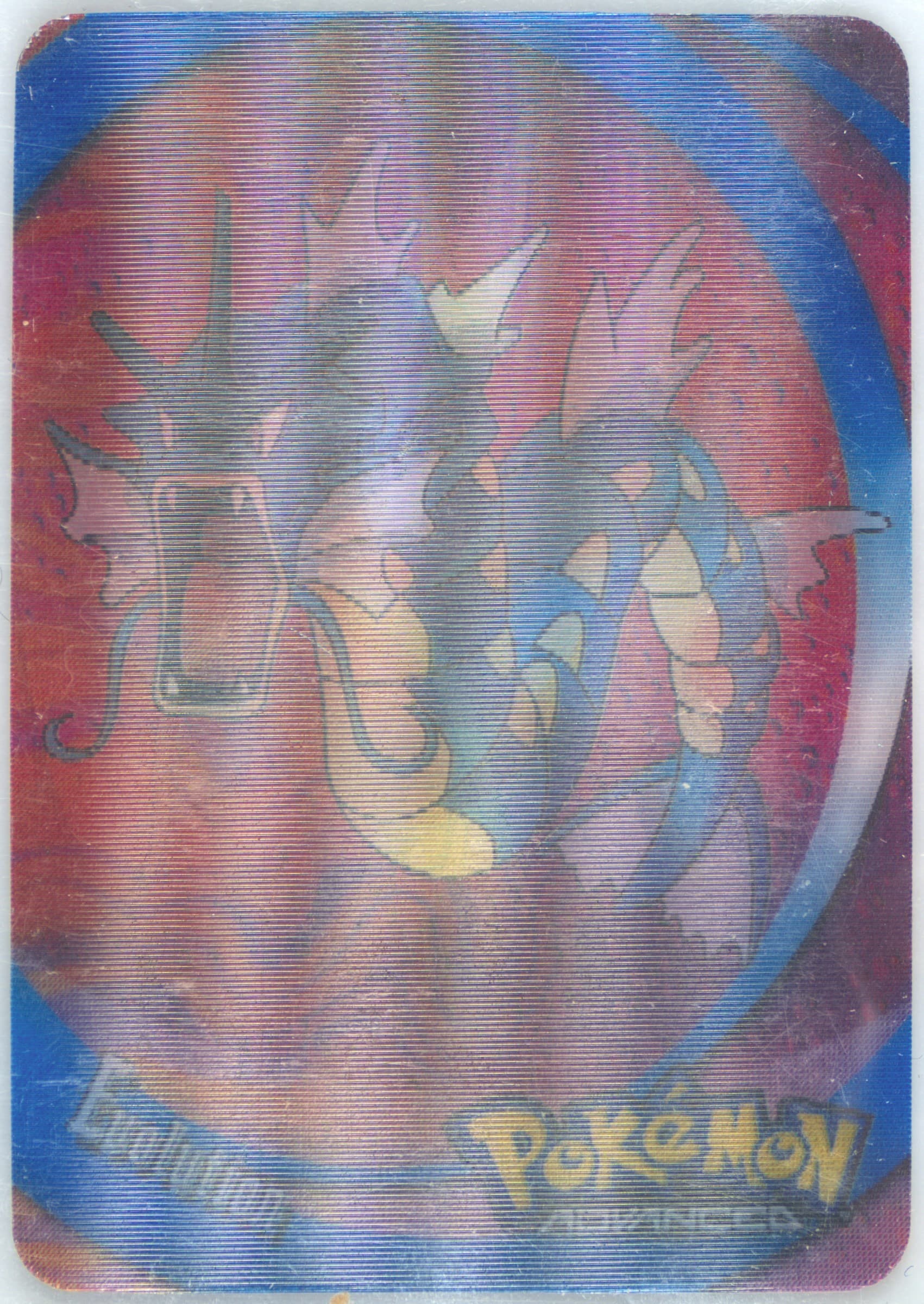 Gyarados/Magikarp Panini Logo (20) 2004 Pokemon Advanced Action Cards
