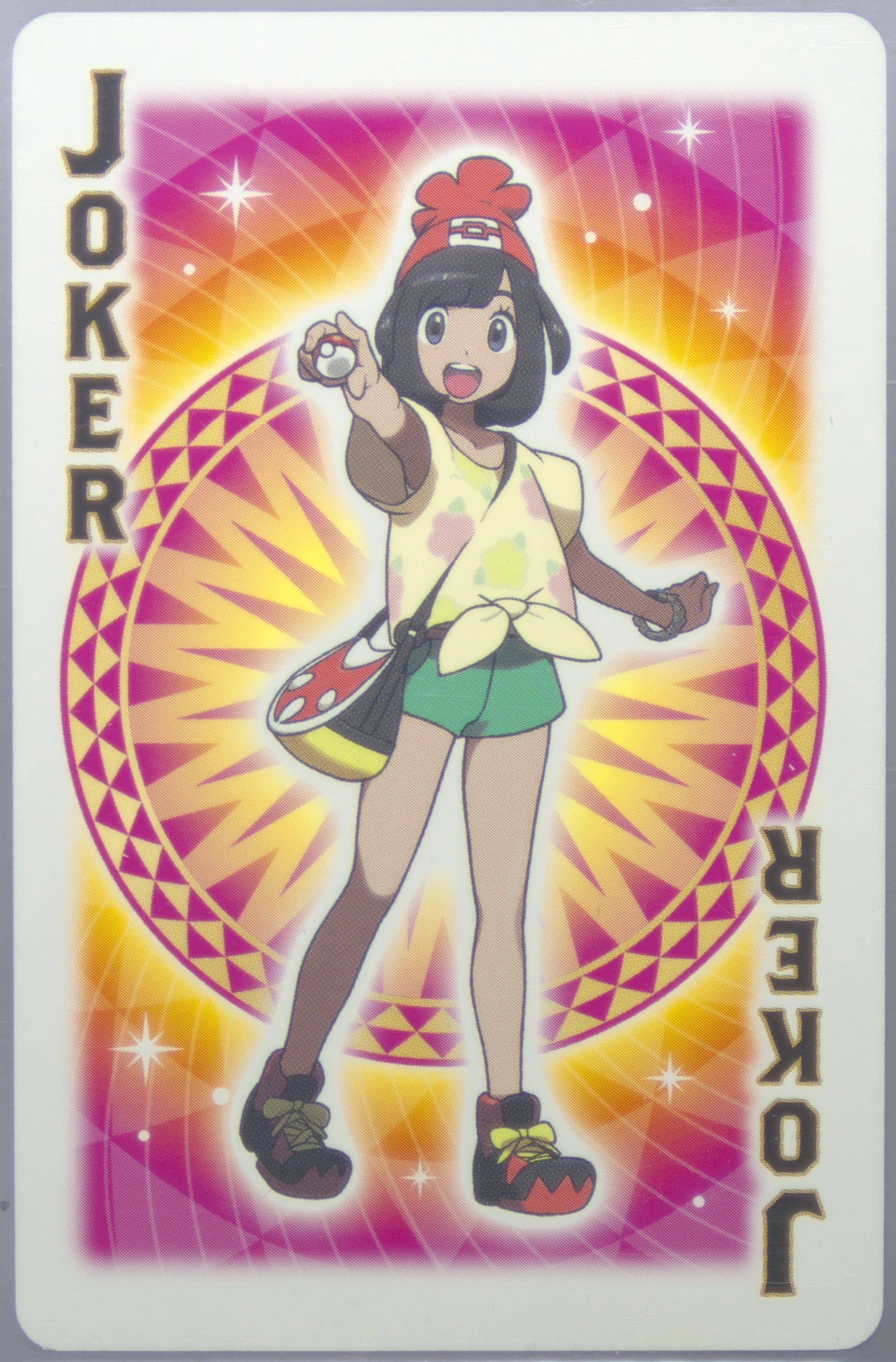 Selene Joker 2016 Pokemon Sun Playing Cards