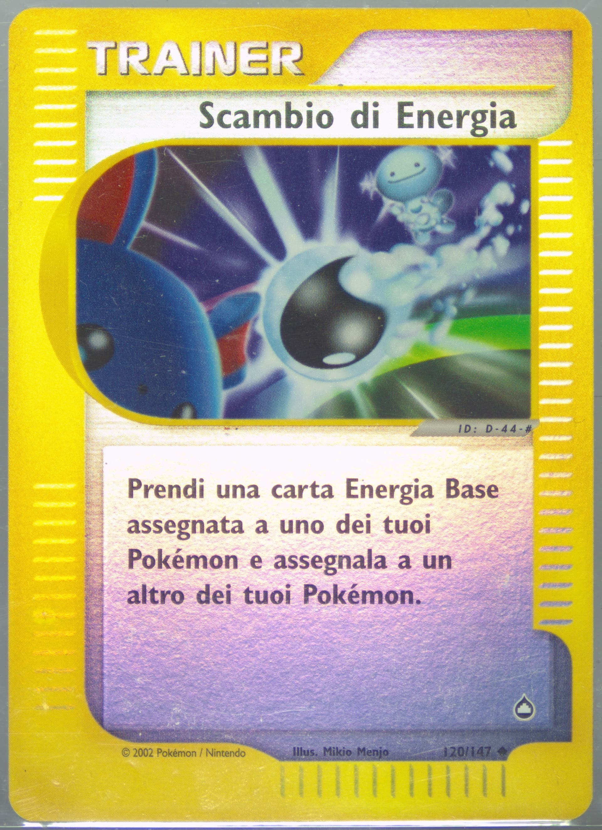 Scambio DI Energia-Reverse Foil Italian (120) 2003 Pokemon Aquapolis