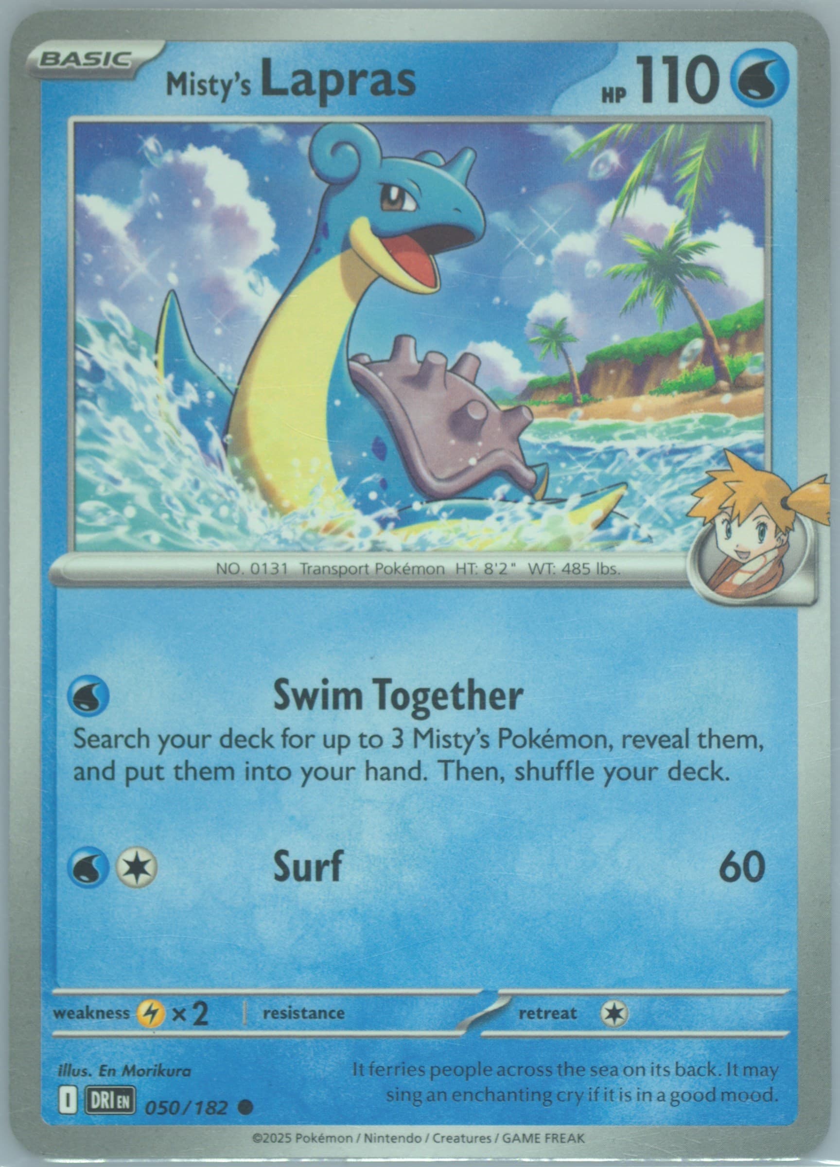 Misty's Lapras (050) 2025 Pokemon Dri EN-Destined Rivals