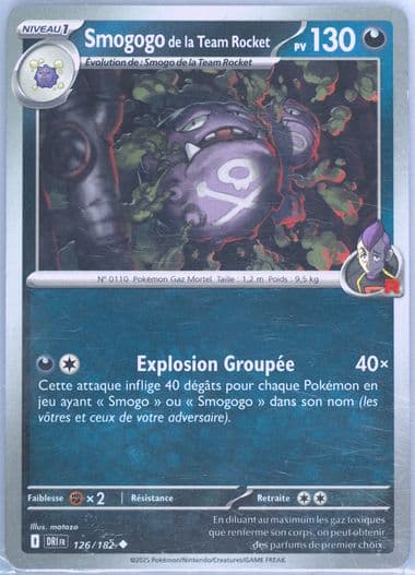 Team Rocket's Weezing (126) 2025 Pokemon French Dri FR-Destined Rivals