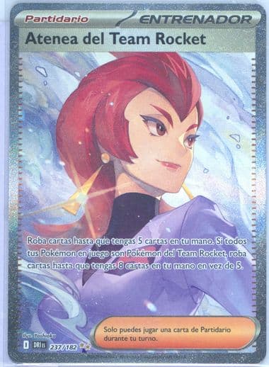 Team Rocket's Ariana Special Illustration Rare (237) 2025 Pokemon Spanish Dri ES-Destined Rivals