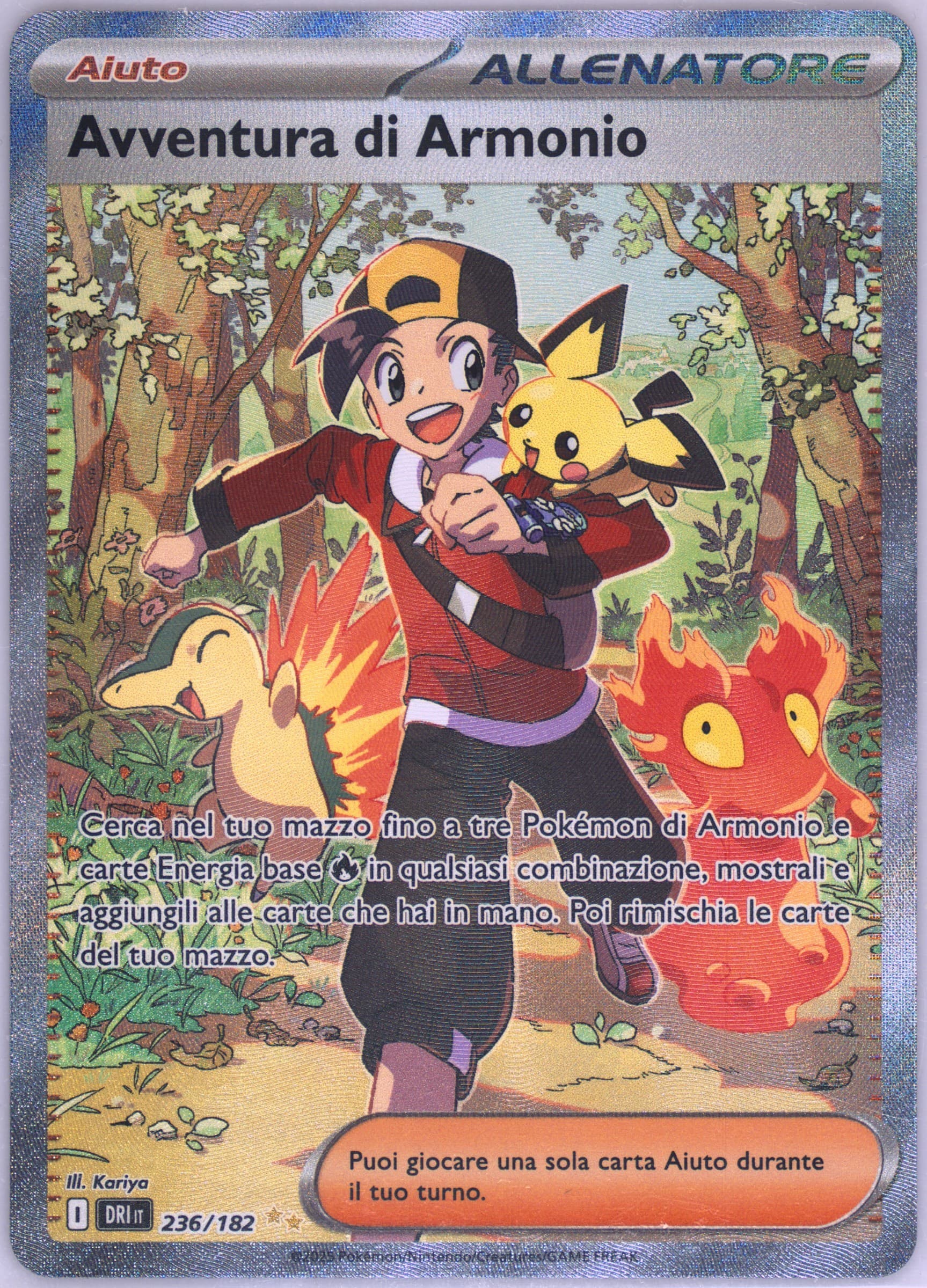 Ethan's Adventure Special Illustration Rare (236) 2025 Pokemon Italian Dri It-Destined Rivals