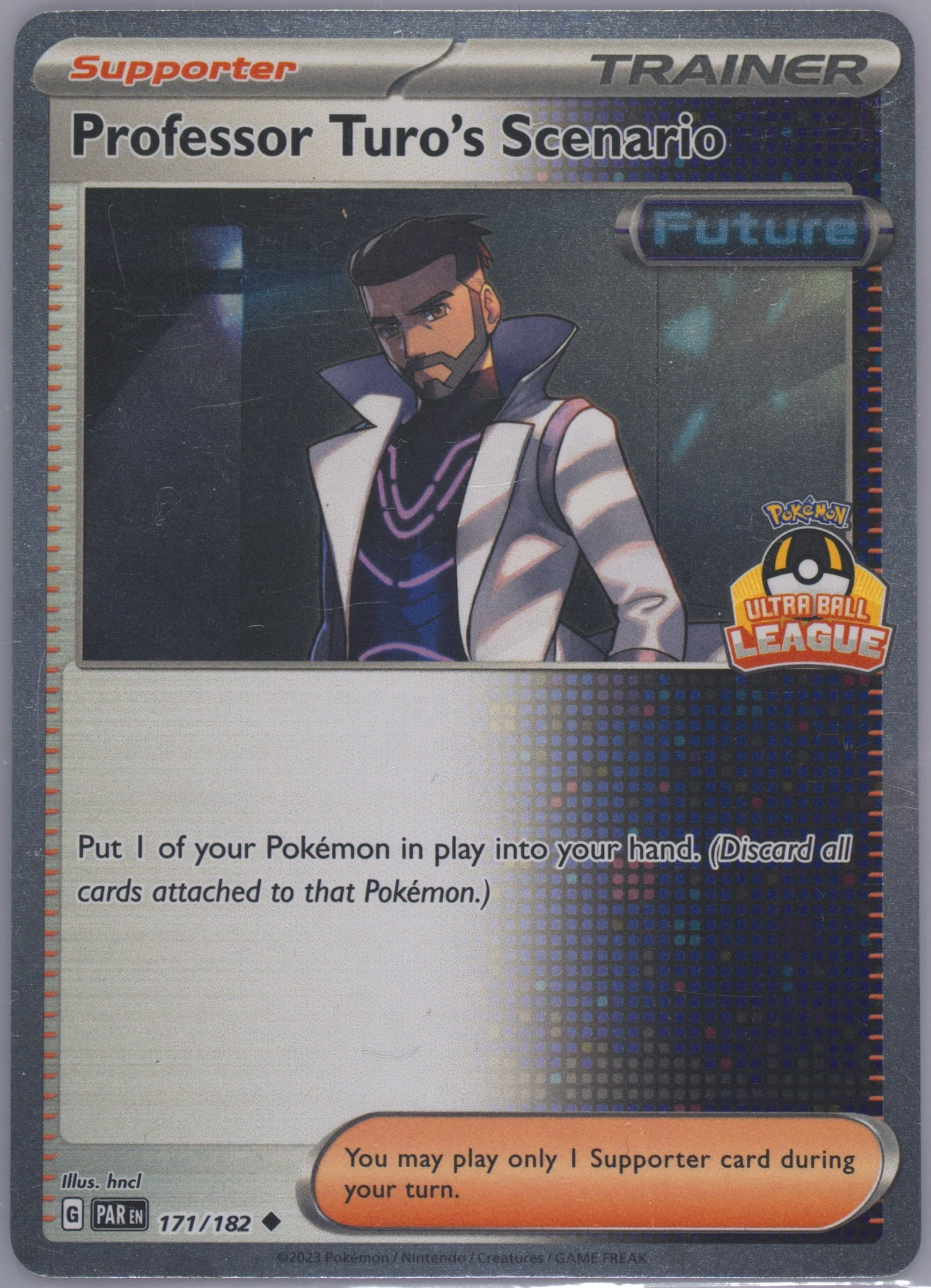 Professor Turo's Scenario Ultra Ball League-Season 1-Participation (171) 2024 Pokemon Par EN-Paradox Rift